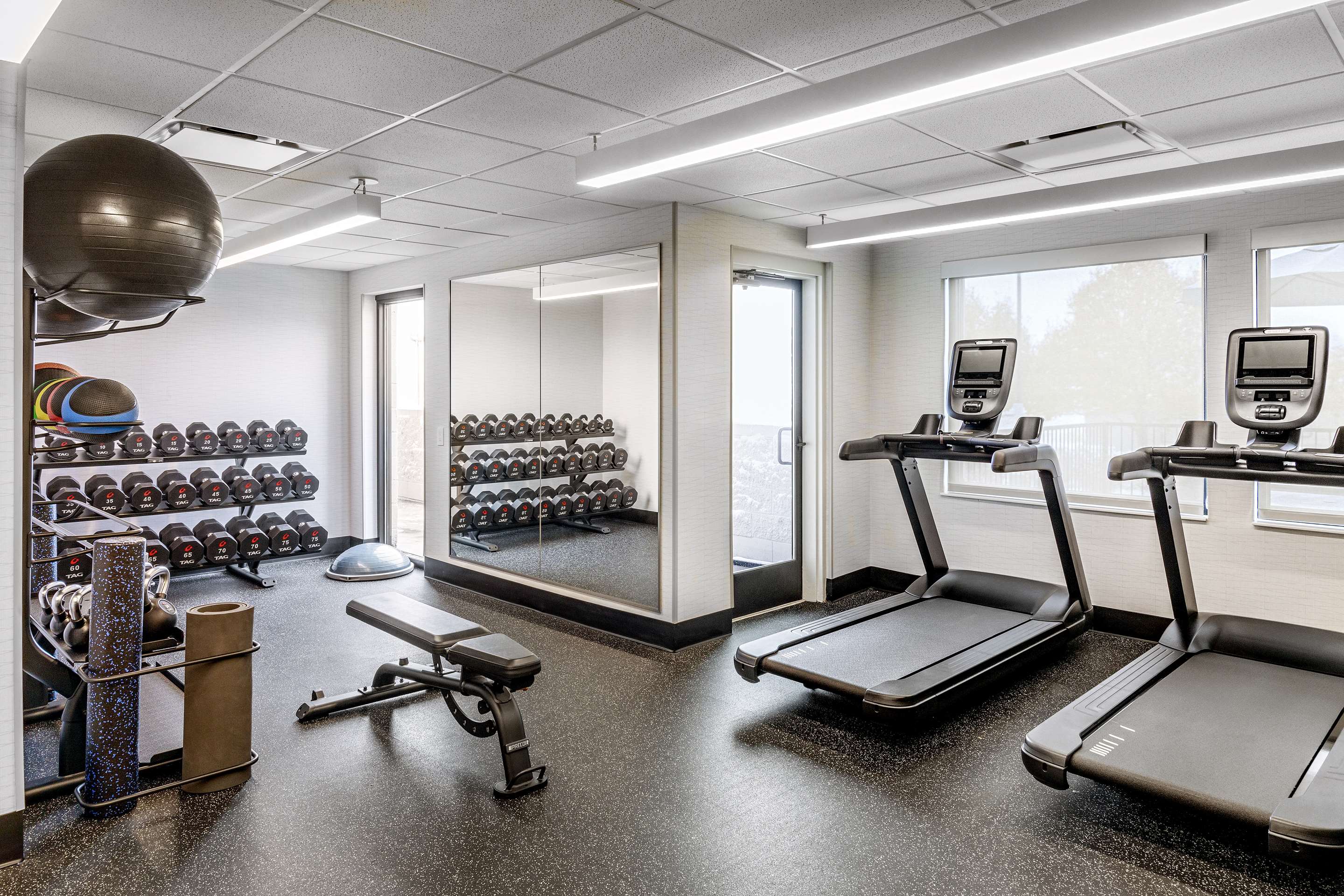 Health club fitness center gym