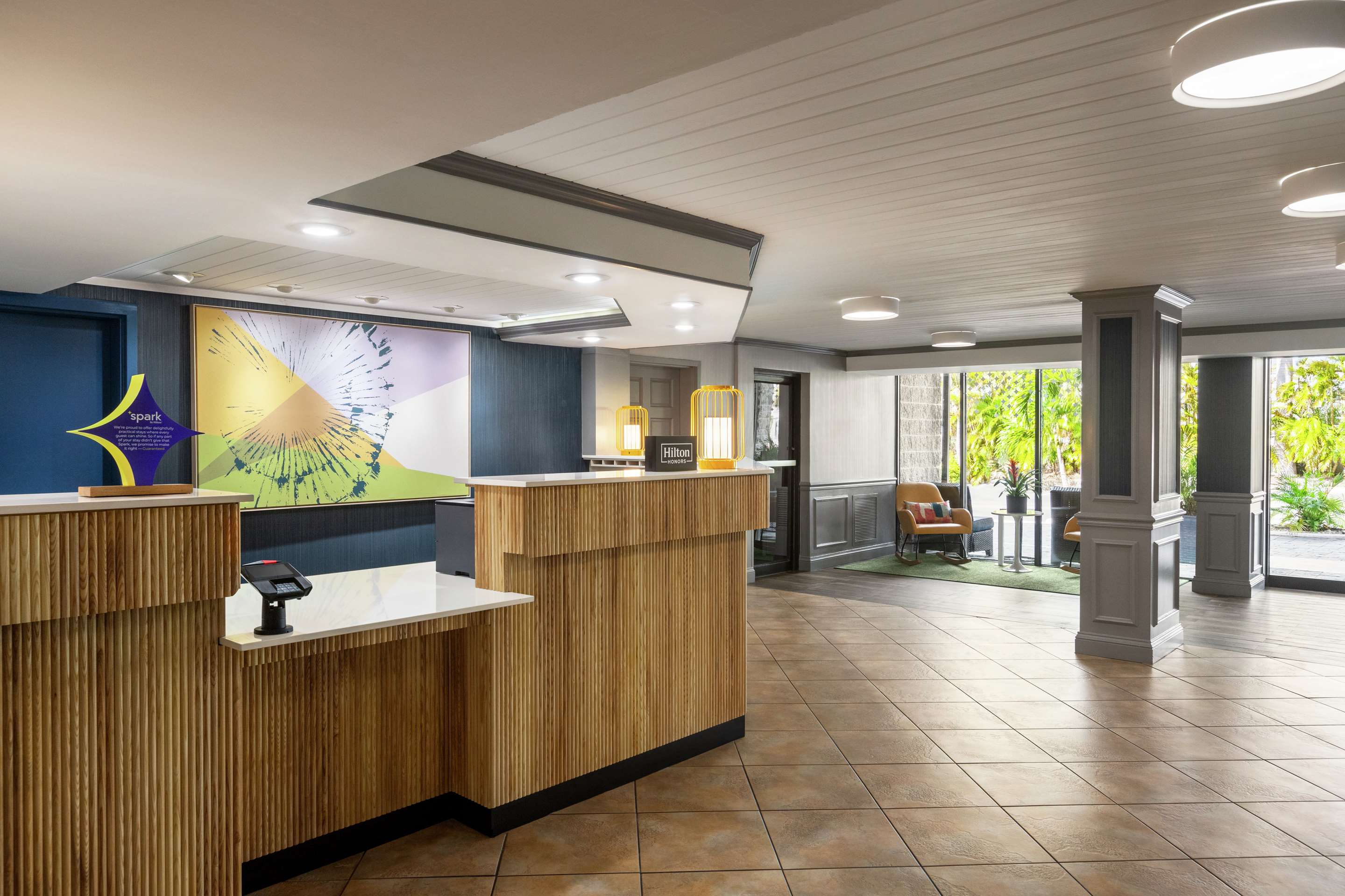 Reception | Spark by Hilton Sarasota Siesta Key Gateway