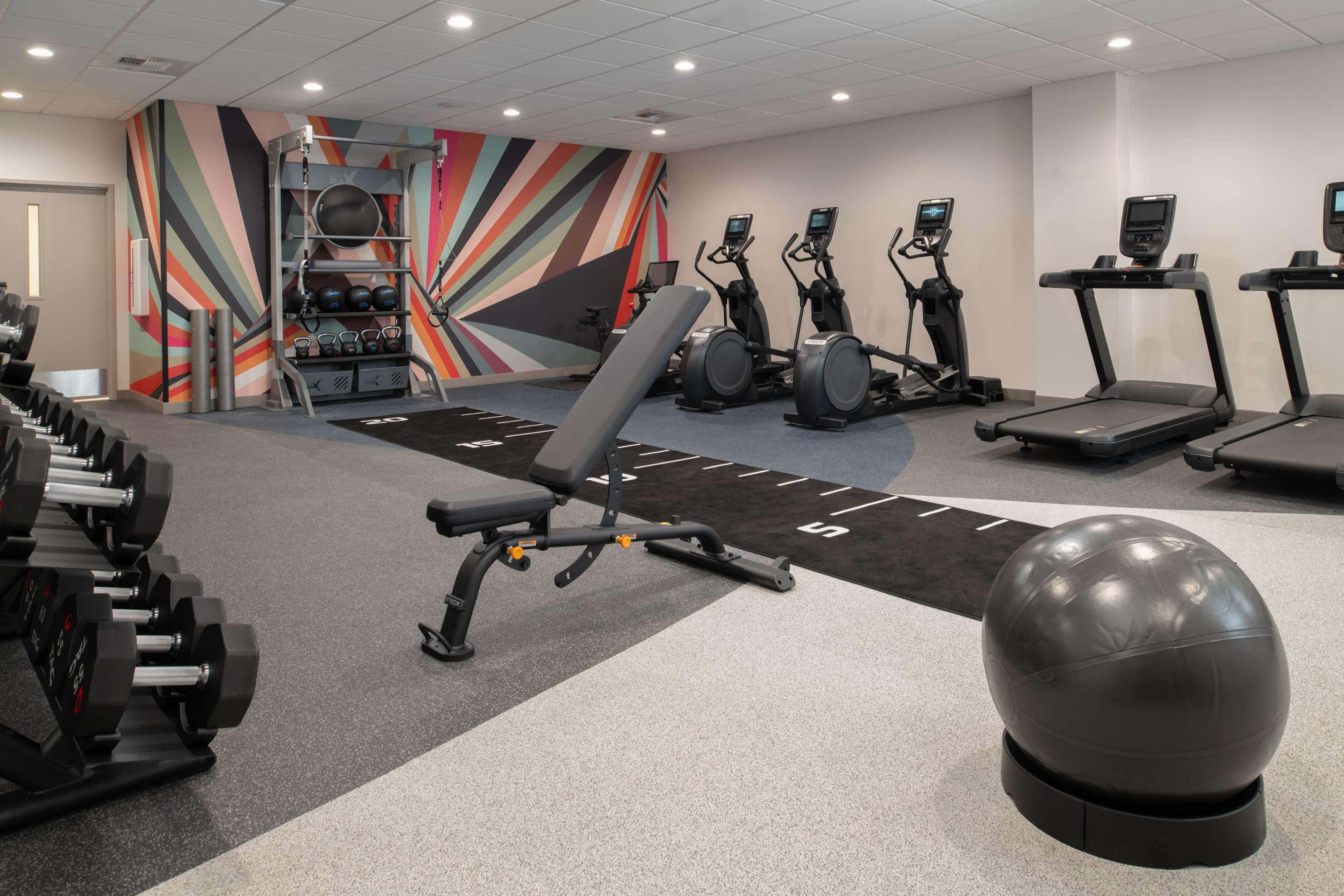 Health club fitness center gym