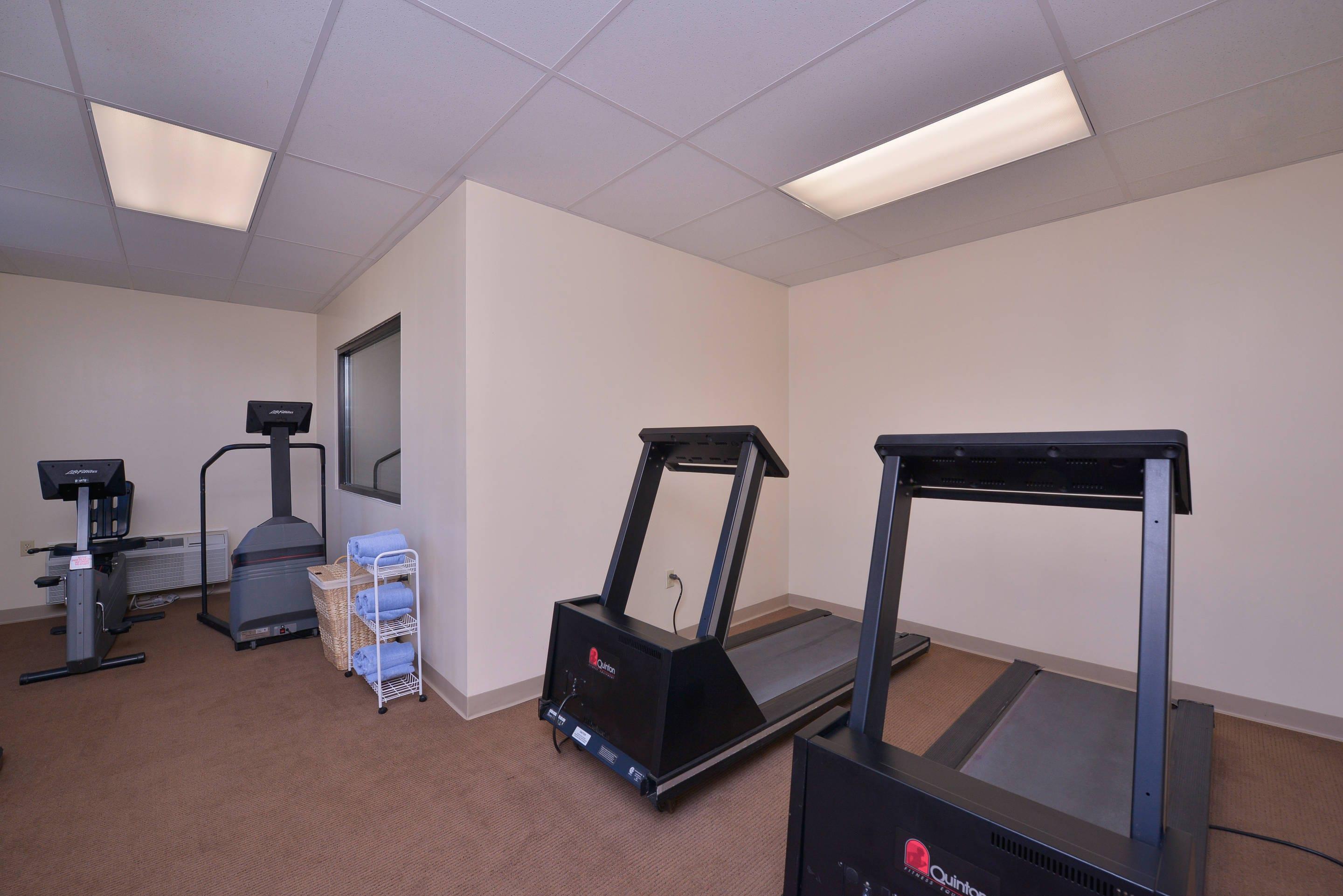 Fitness center | Quality Inn & Suites