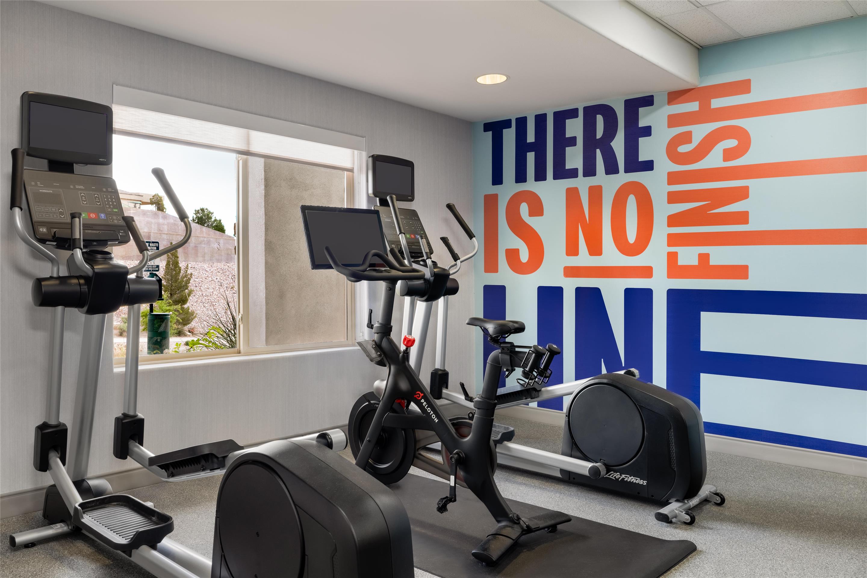 Health club fitness center gym