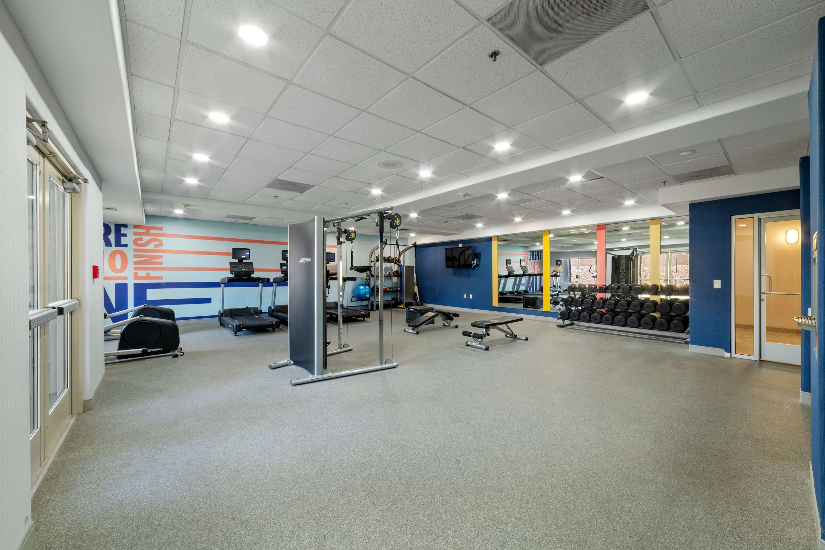 Health club fitness center gym