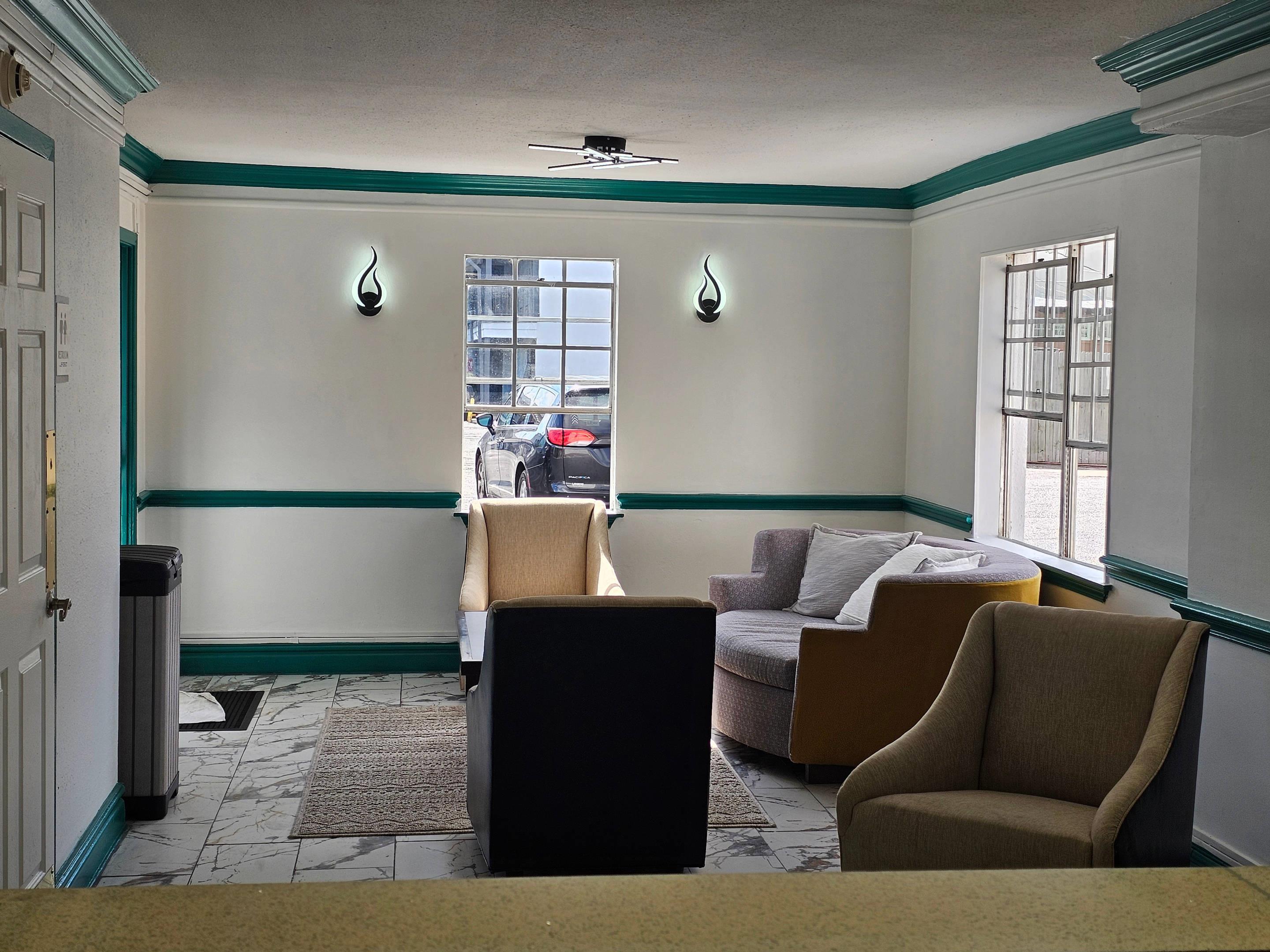 Lobby with sitting area