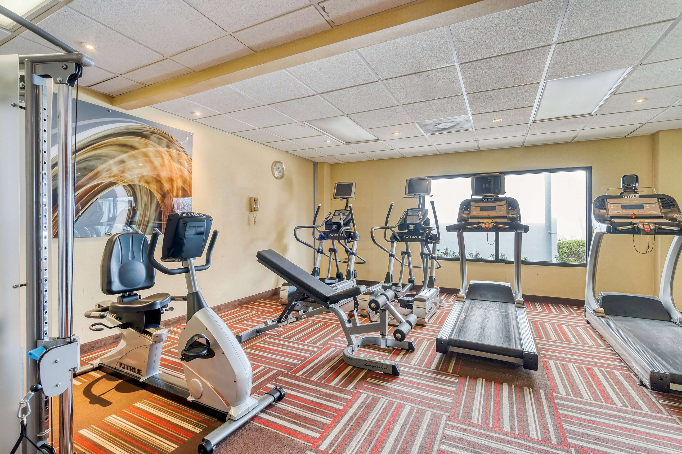 Health club fitness center gym