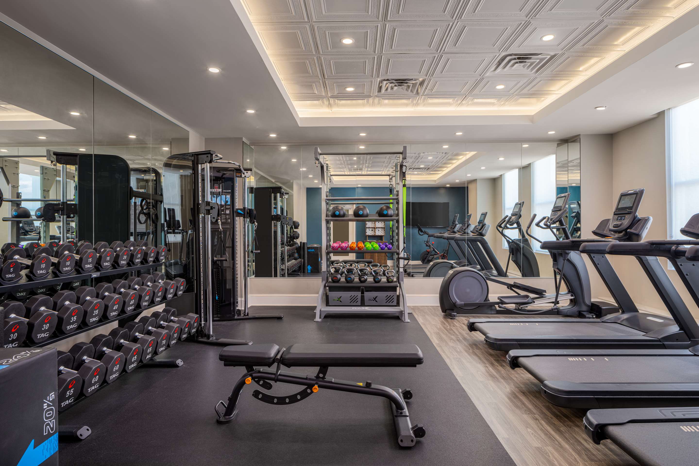 Health club fitness center gym | Hampton Inn New Orleans Canal St. French Quarter