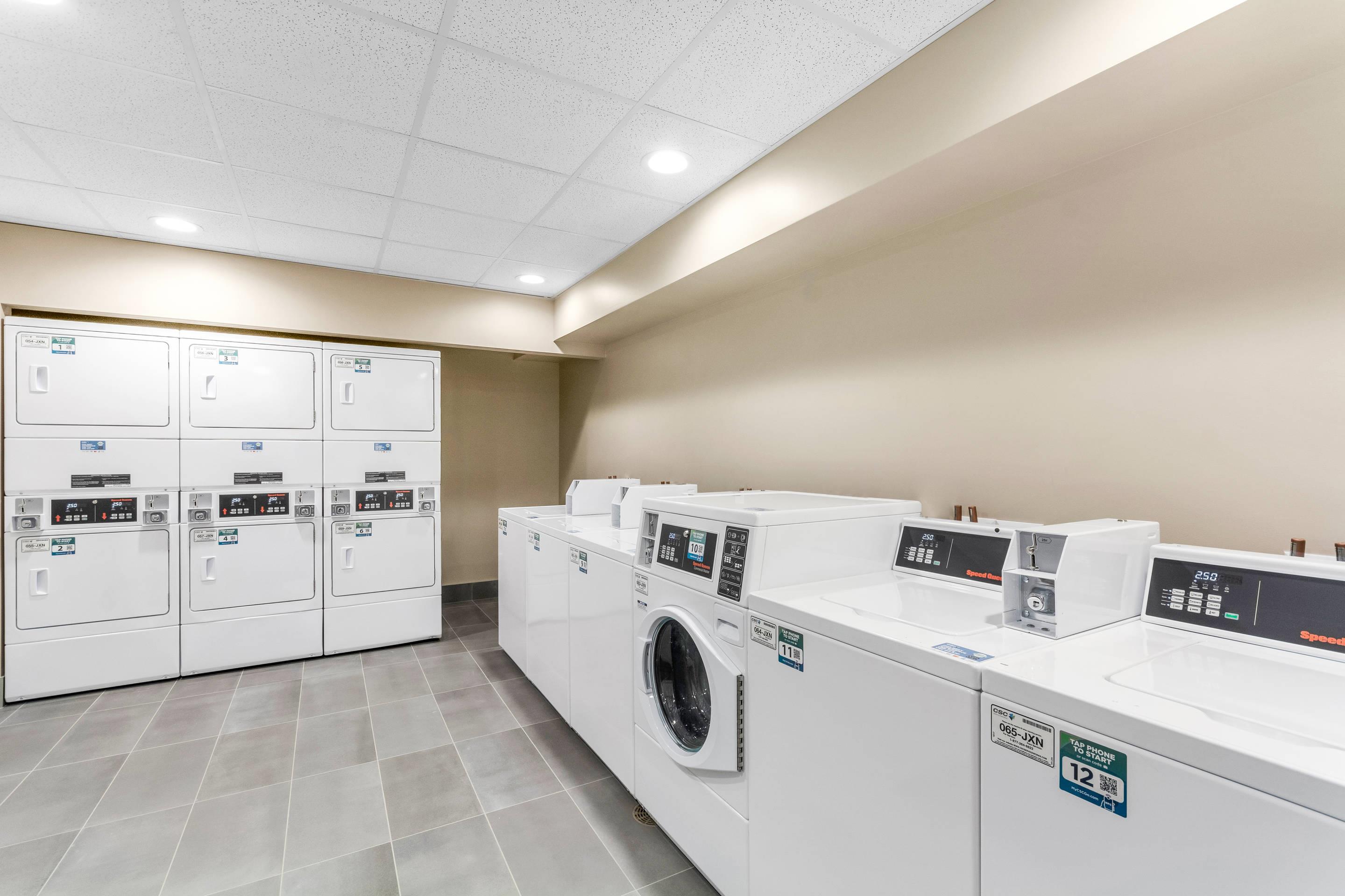 Guest laundry facilities