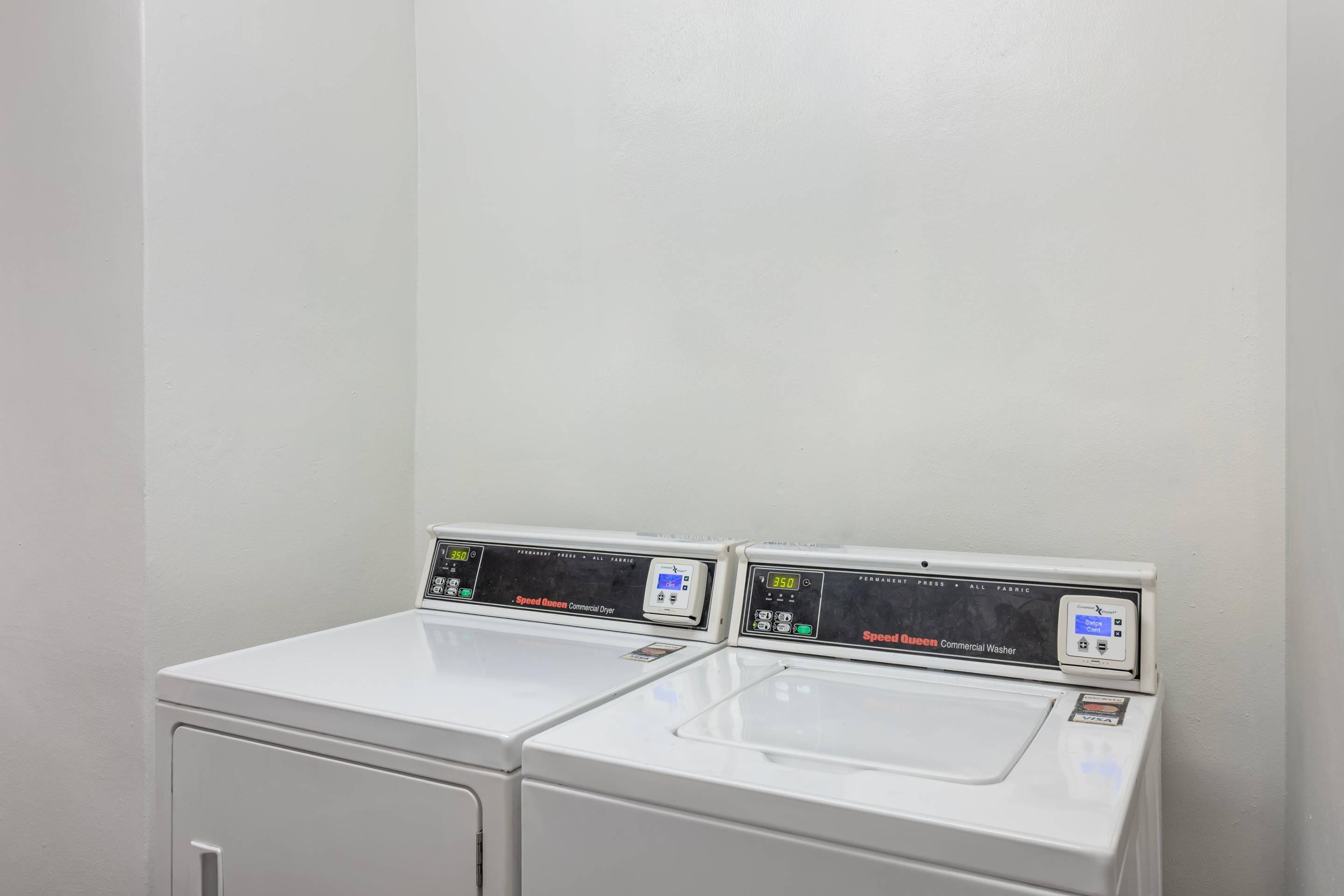 Guest laundry facilities