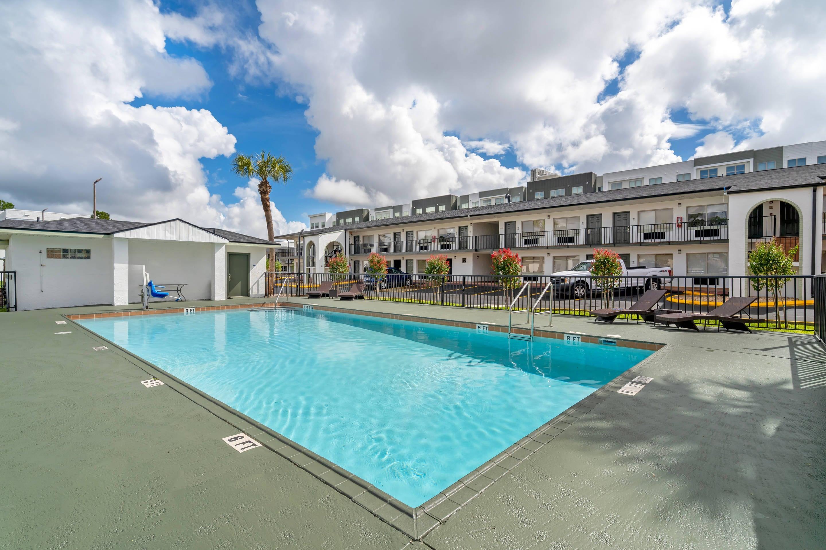 Relax by the pool