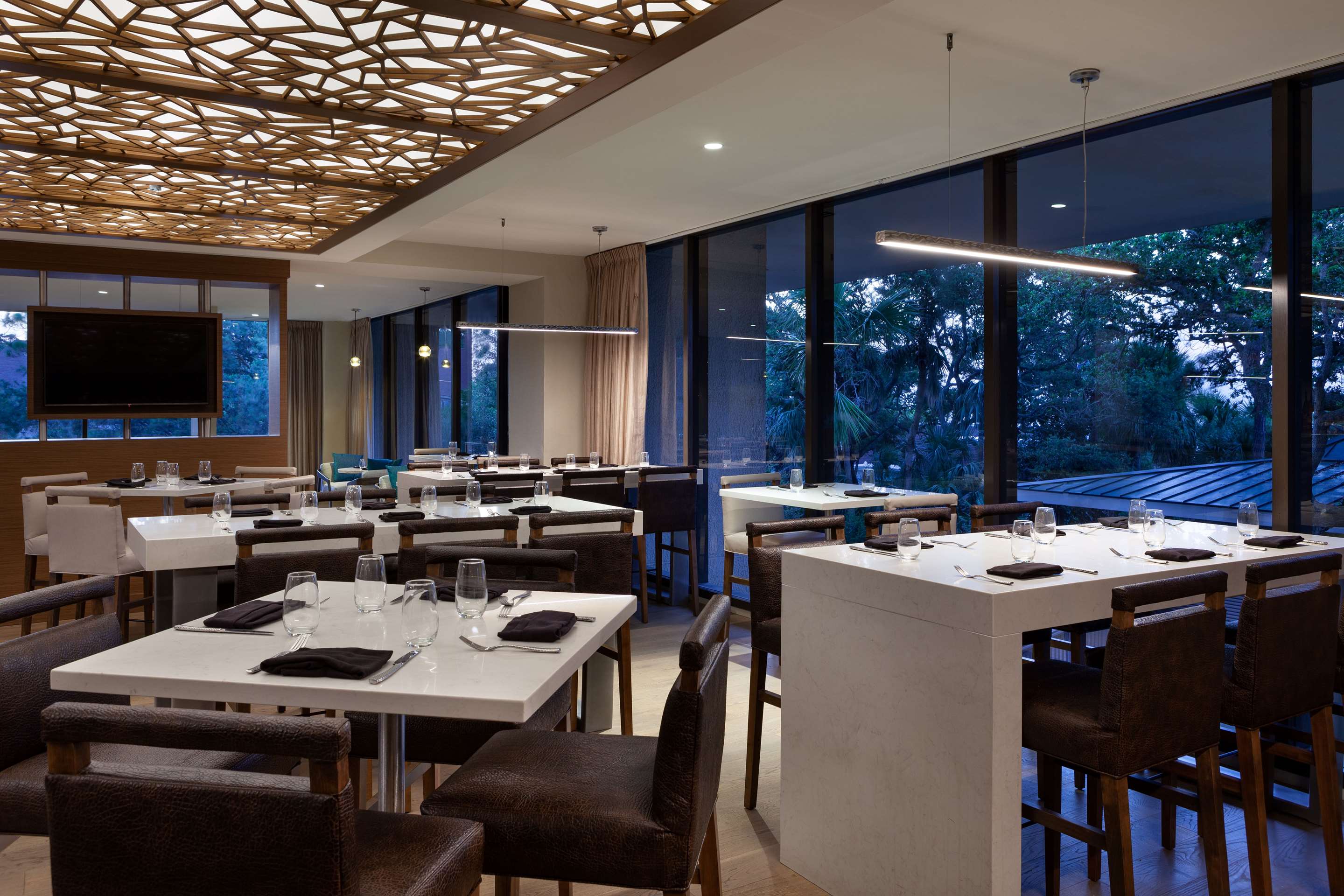Restaurant | Hilton Beachfront Resort & Spa Hilton Head Island