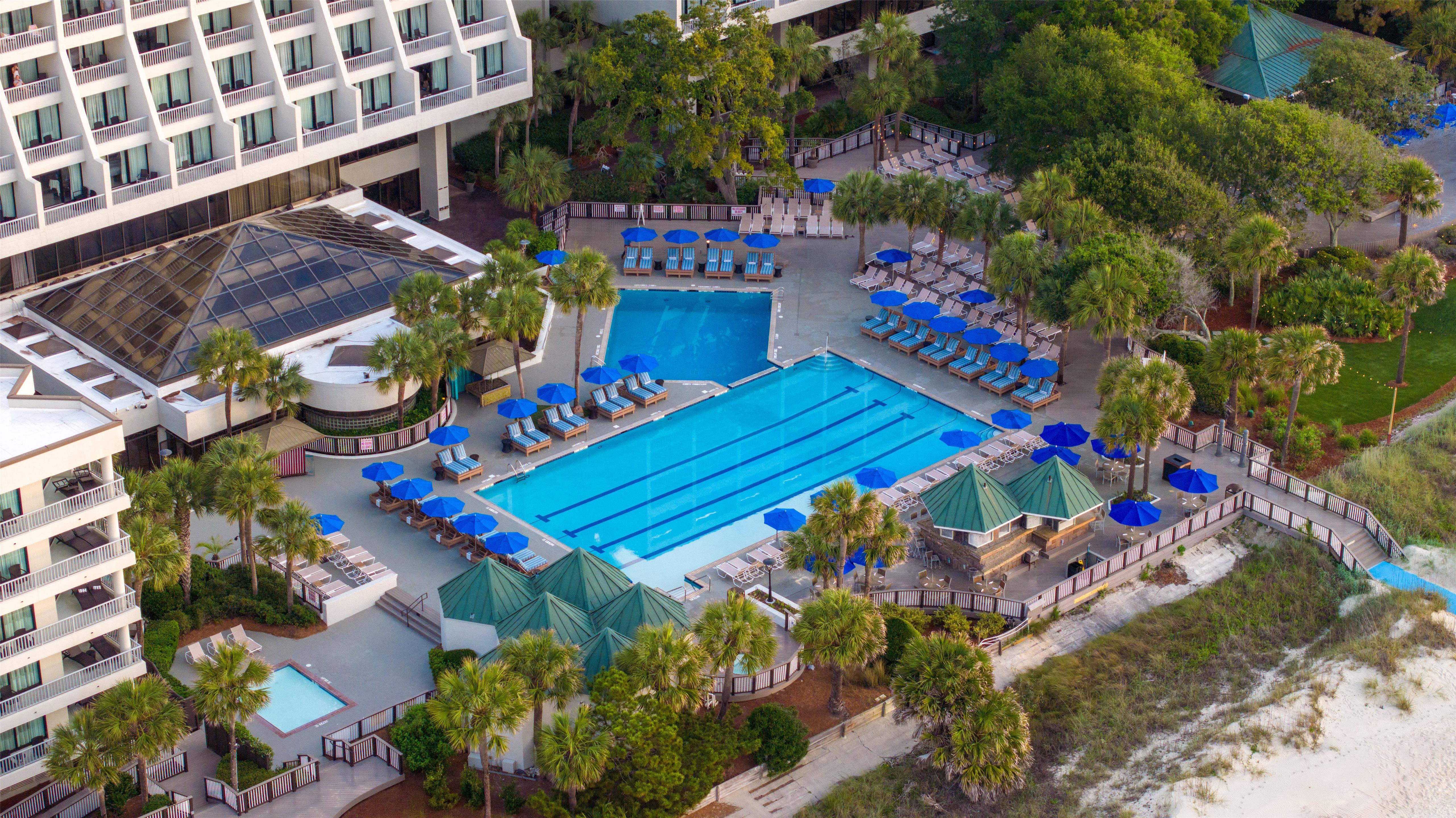 Pool | Hilton Beachfront Resort & Spa Hilton Head Island