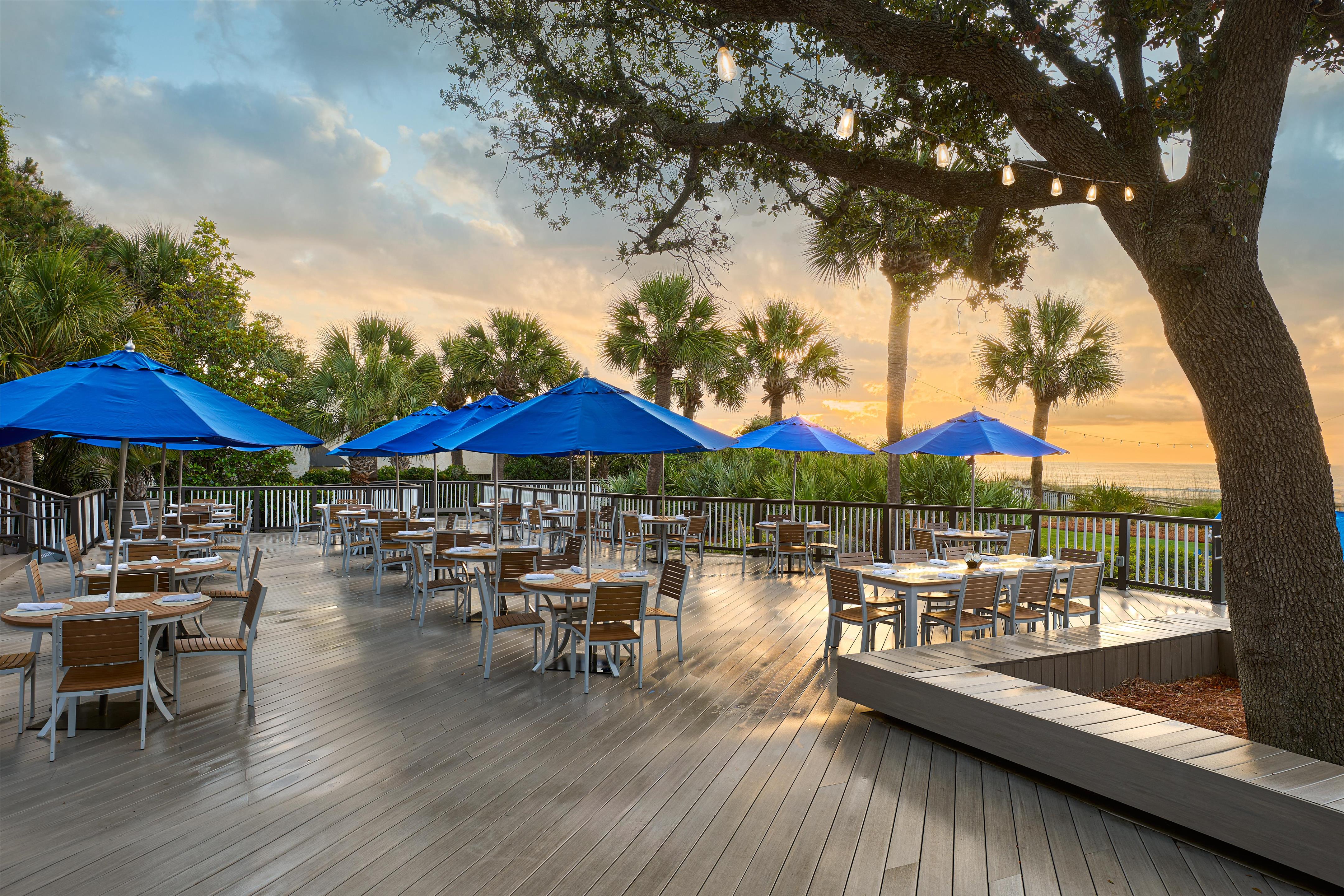 Restaurant | Hilton Beachfront Resort & Spa Hilton Head Island