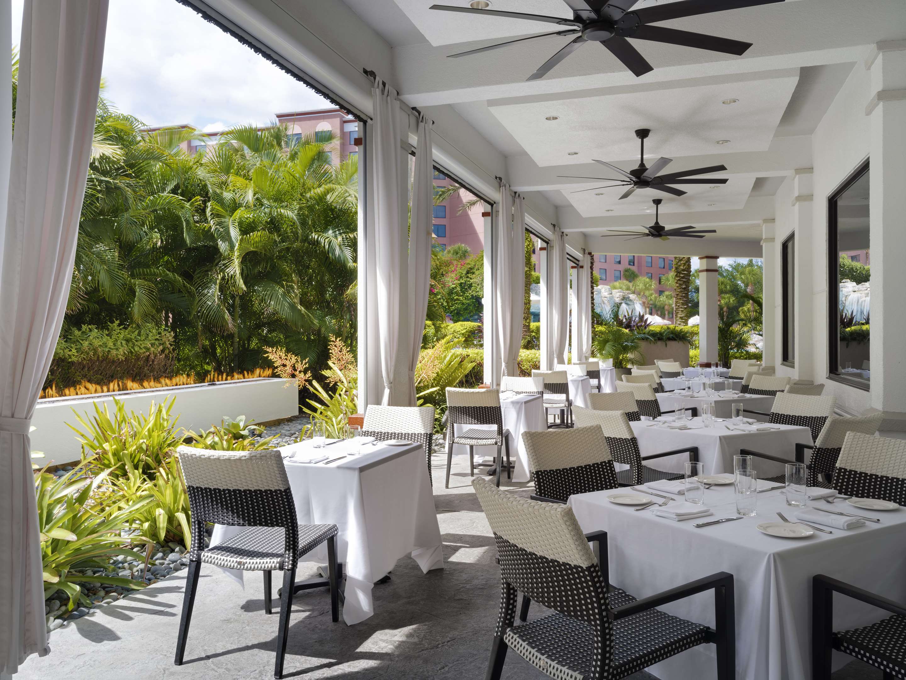 The Venetian Chop House Patio at Caribe Royale Orlando | Caribe Royale Orlando