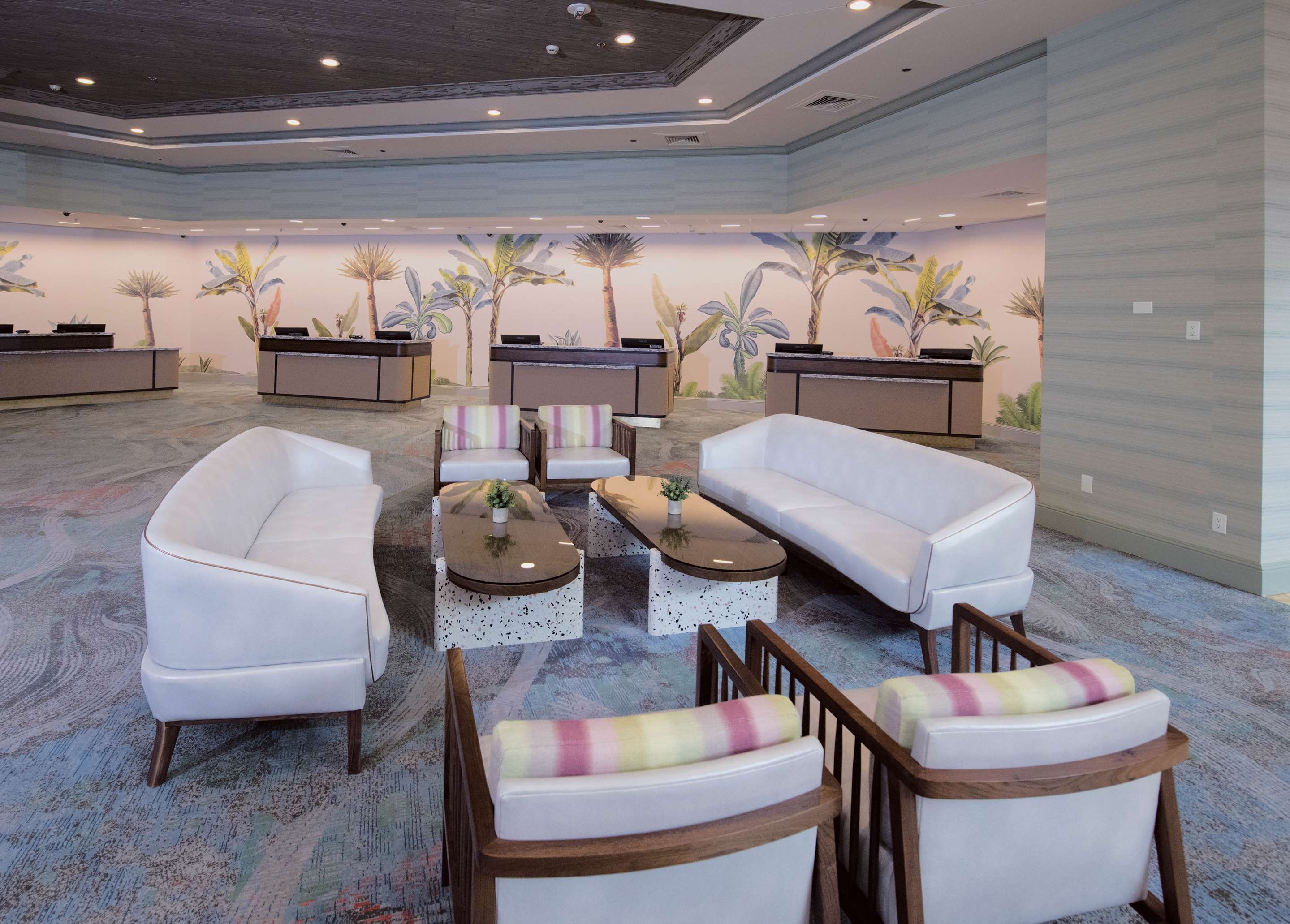 Front Desk Seating at Caribe Royale Orlando | Caribe Royale Orlando
