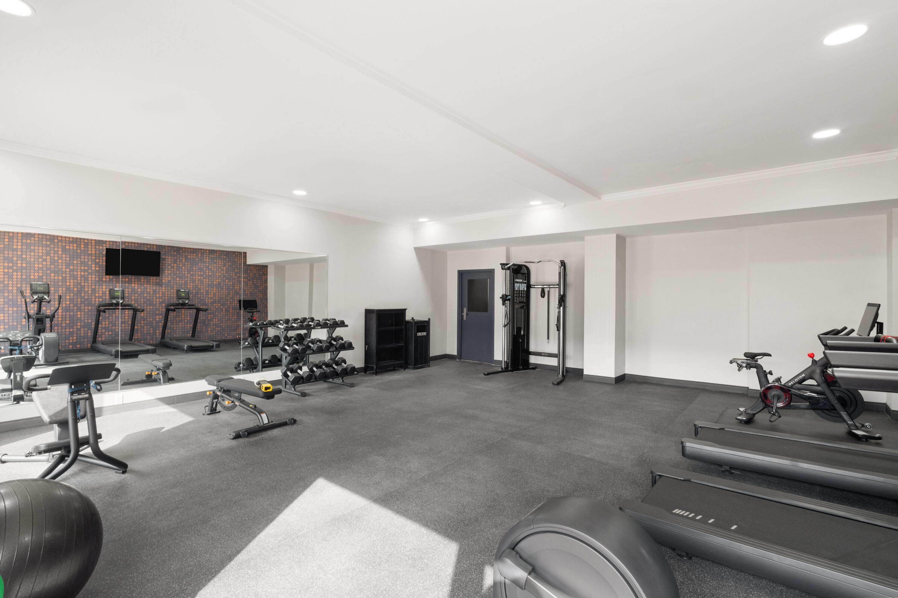 Health club fitness center gym