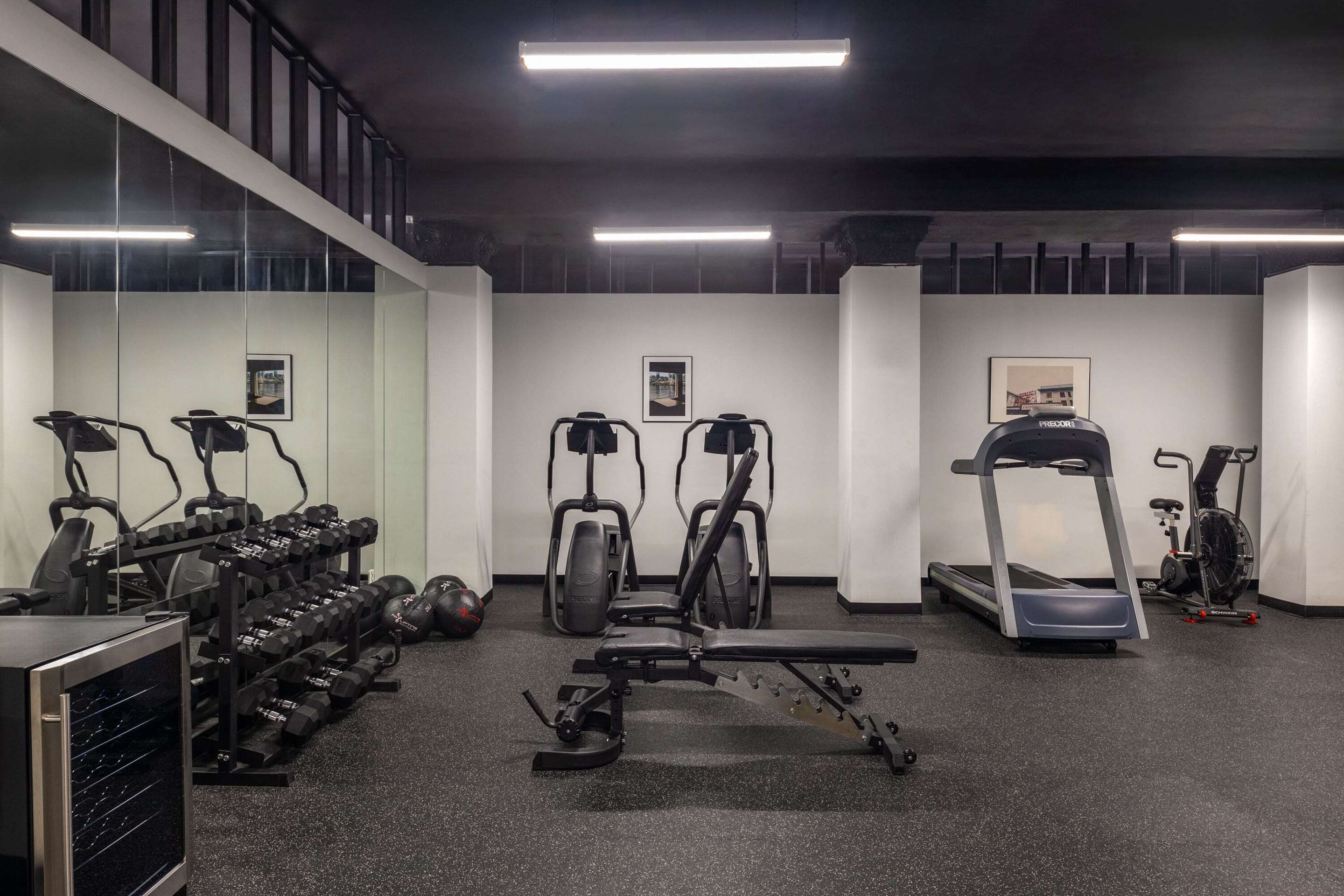 Health club fitness center gym | Reside Seattle Downtown, a Wyndham Residence