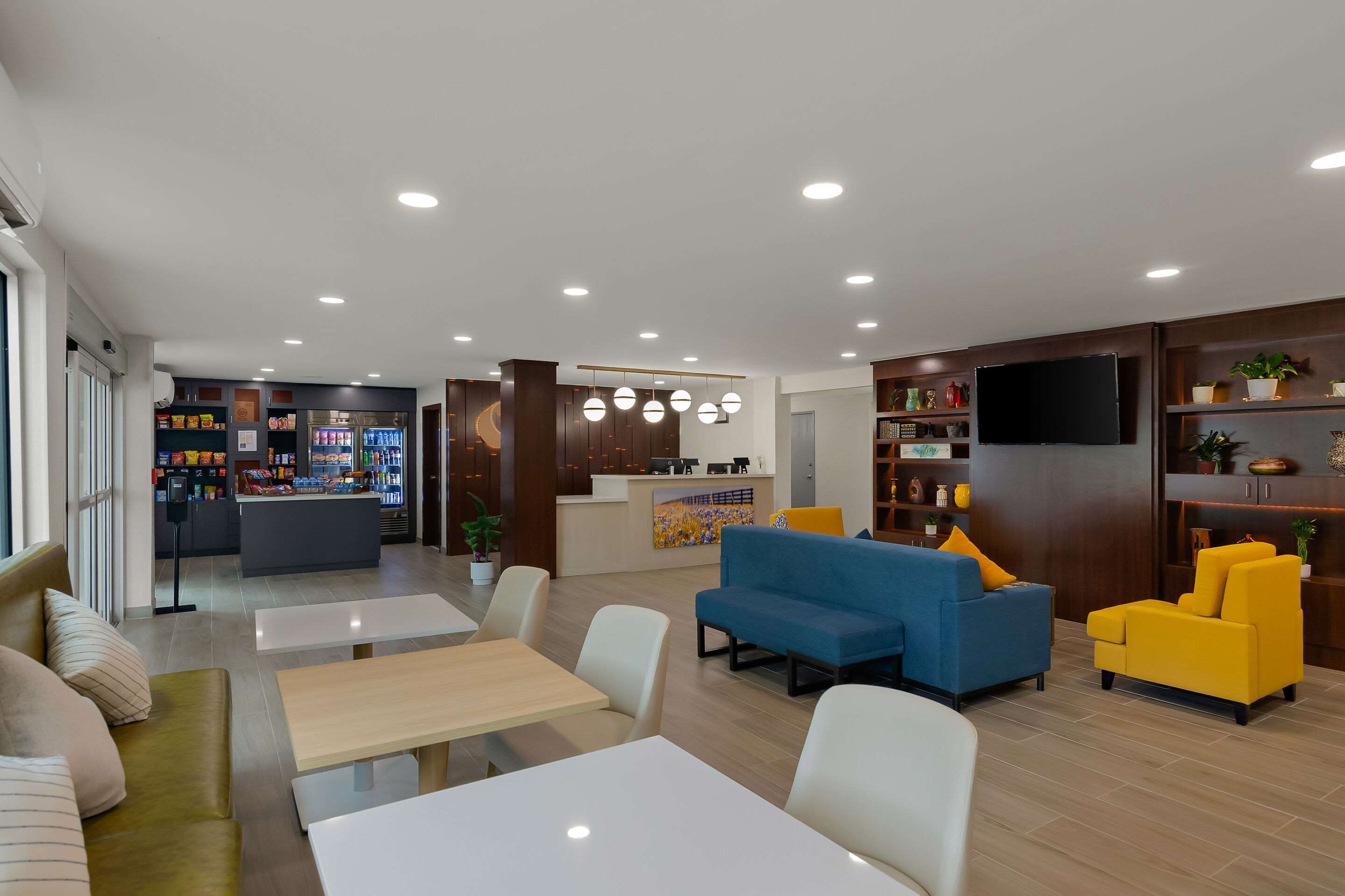 Hotel lobby