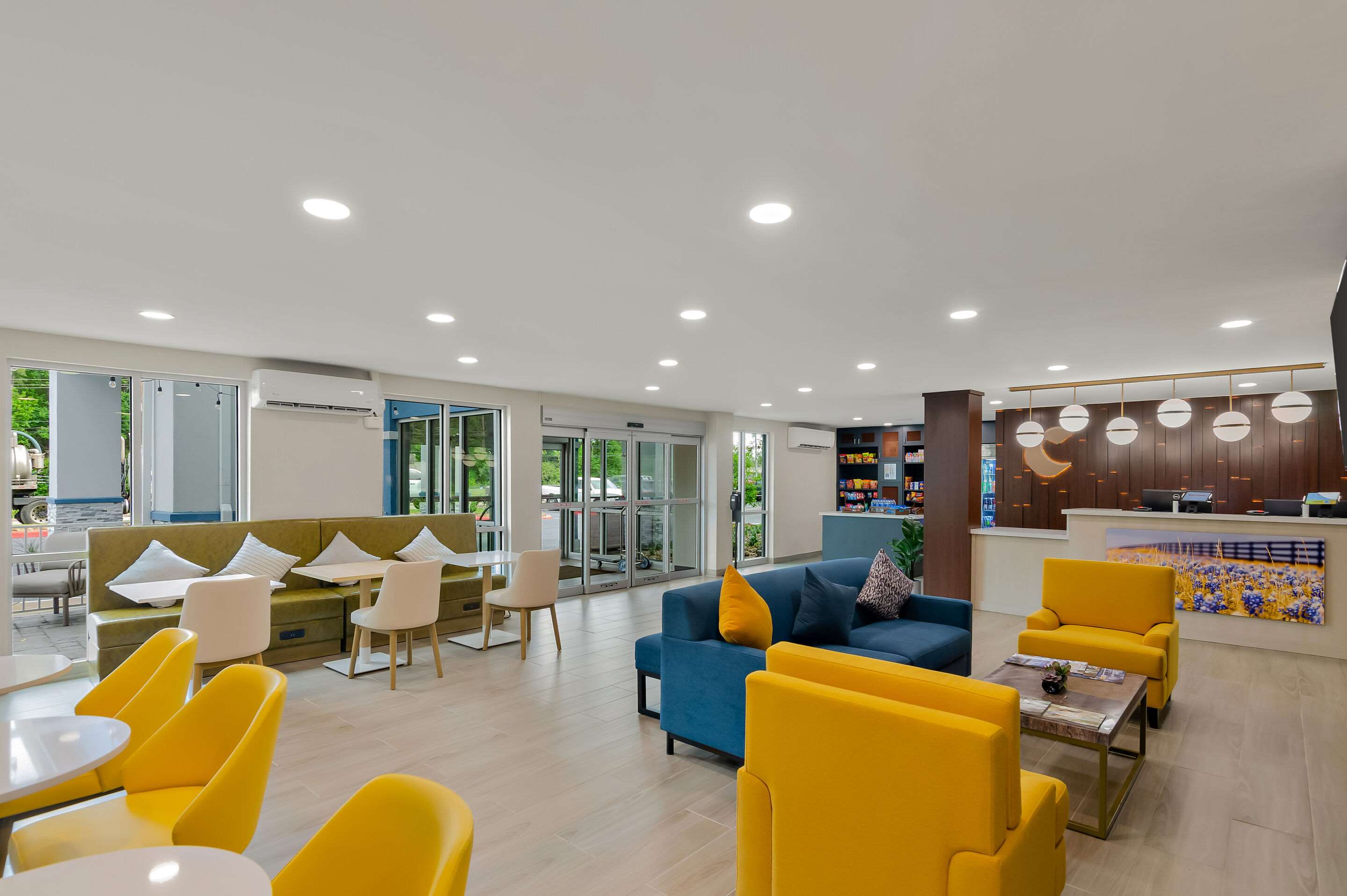 Hotel lobby