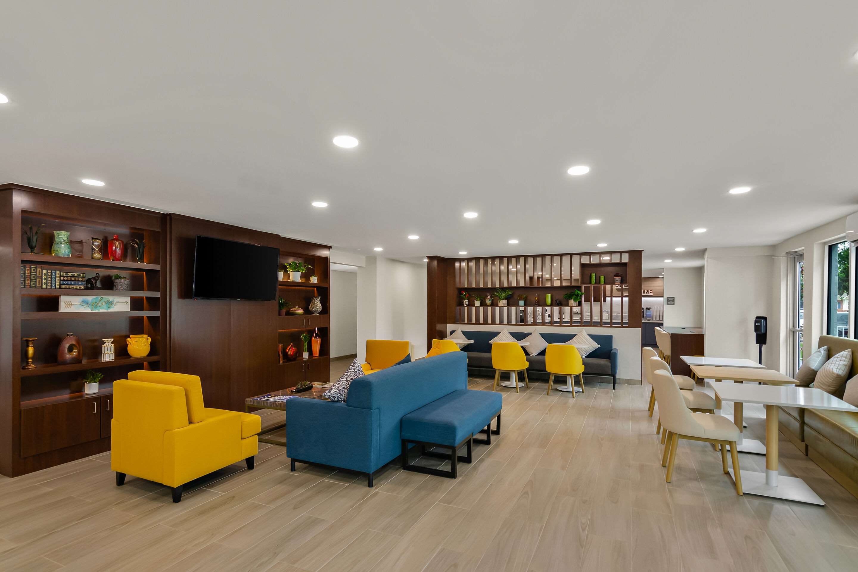 Hotel lobby