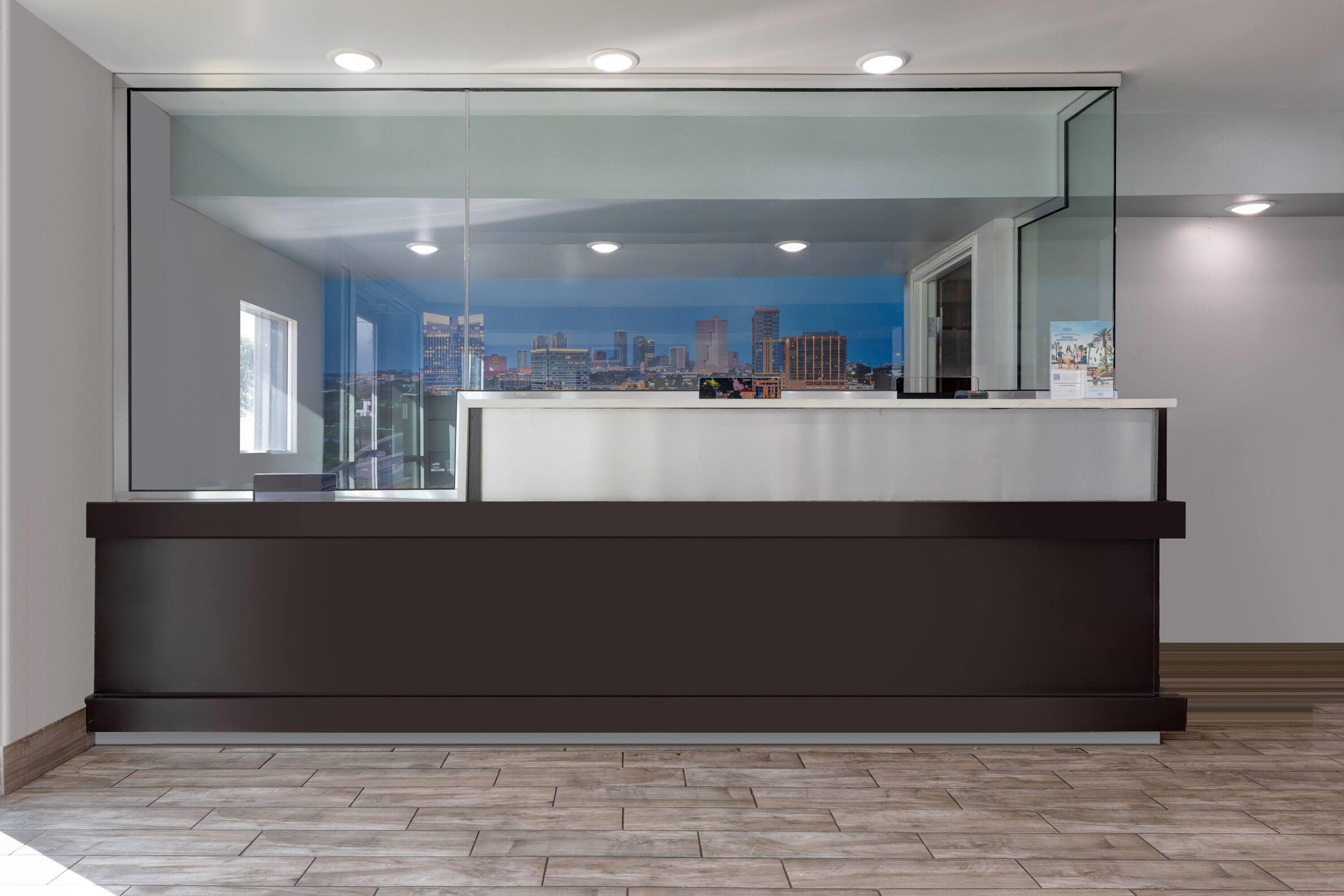 Reception | Super 8 by Wyndham Fort Worth Entertainment District