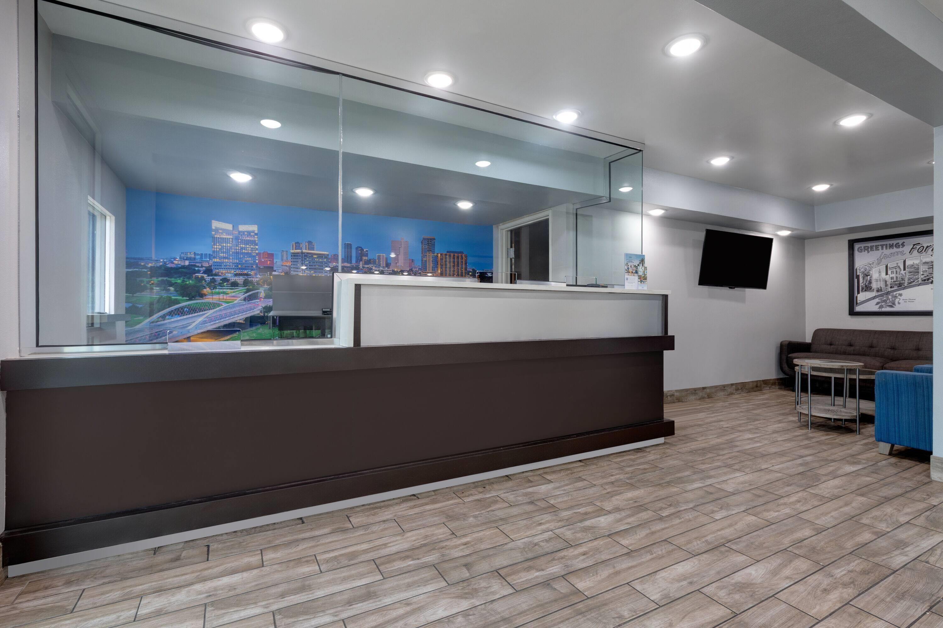 Reception | Super 8 by Wyndham Fort Worth Entertainment District