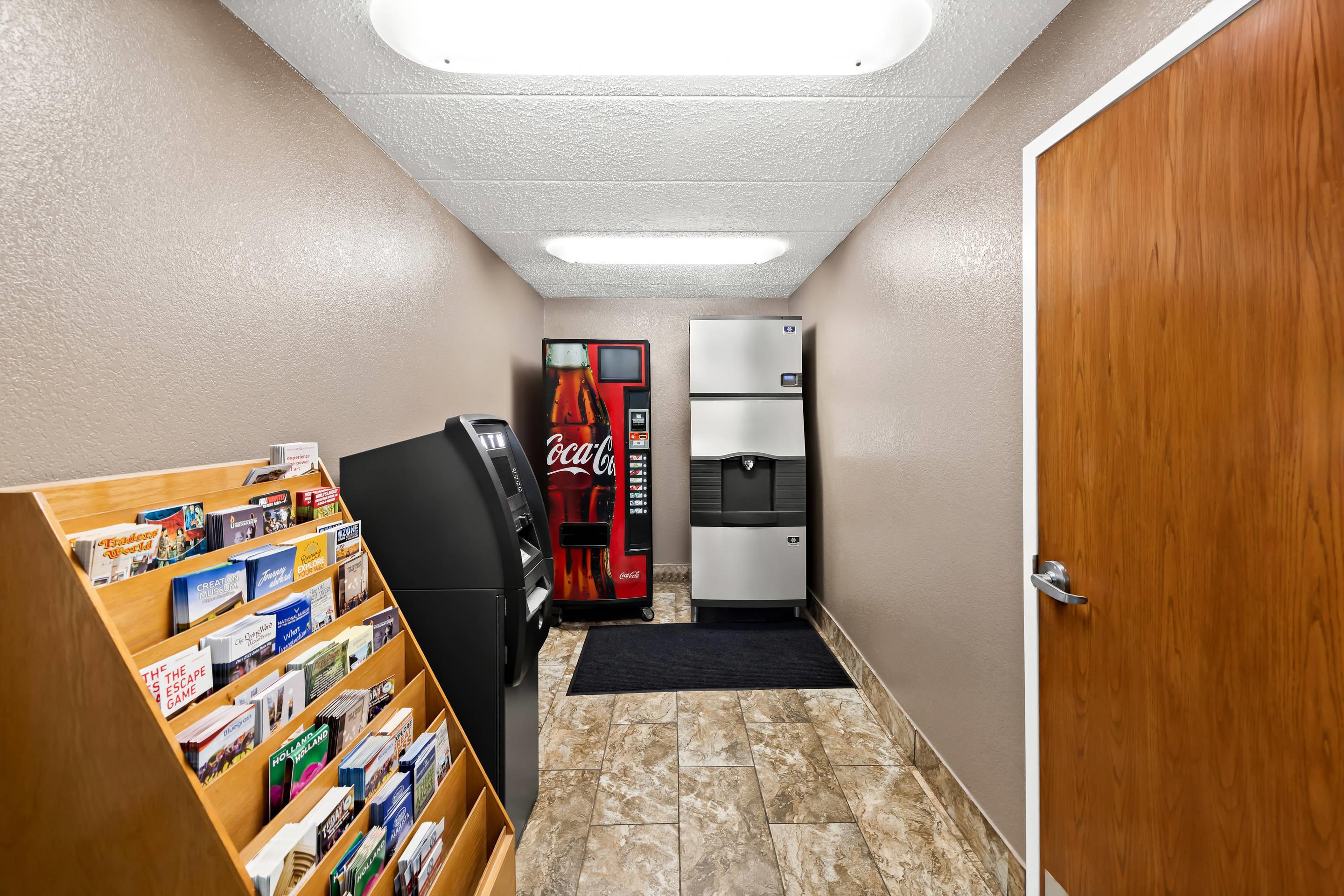 Hotel vending area