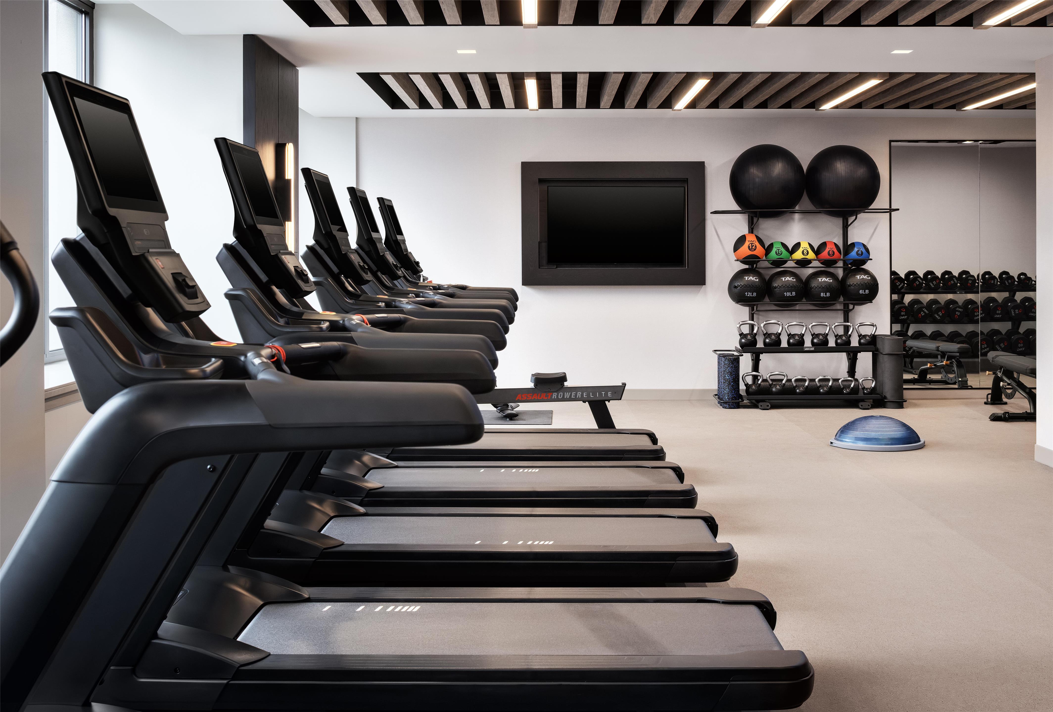 Health club fitness center gym | The Lofton Hotel, Tapestry Collection by Hilton