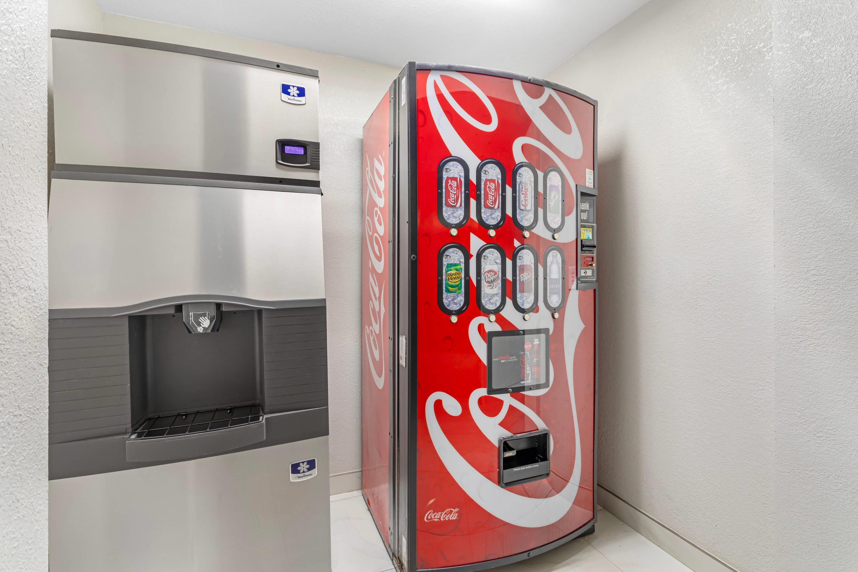 Hotel vending area