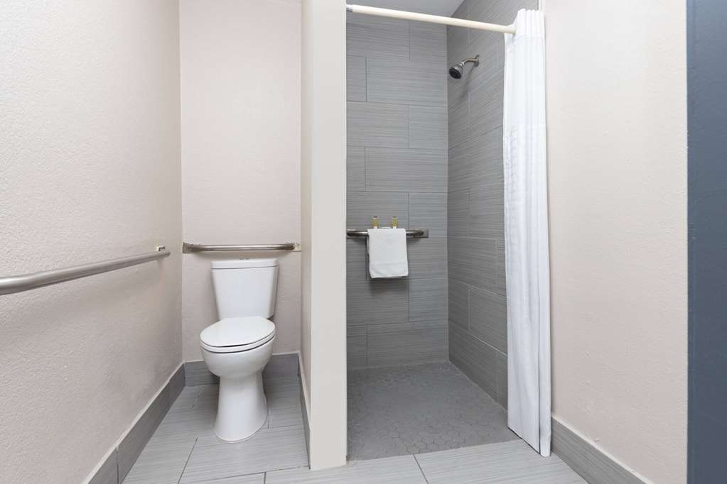 DAYS INN BY WYNDHAM WICHITA FALLS-guestroom-Guest Room,Bathroom,Shower,Accessibility,On-Site.jpg