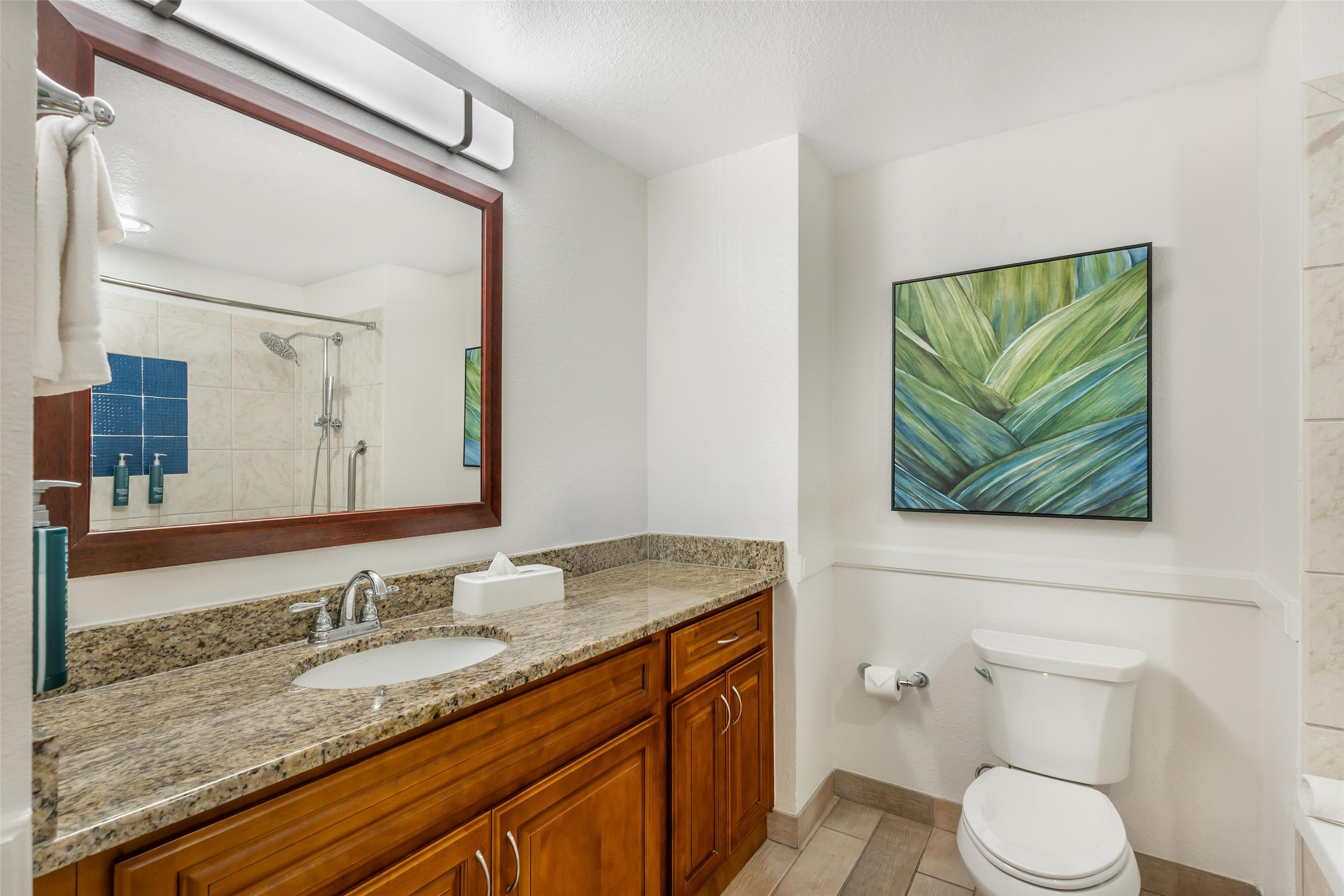 Guest room bath