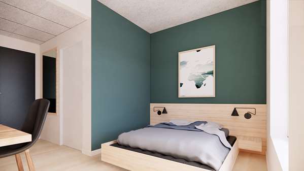 1 Double Bed, Non-Smoking, Economy Room, Smart Tv, Work Desk, Wi-Fi, Full Breakfast