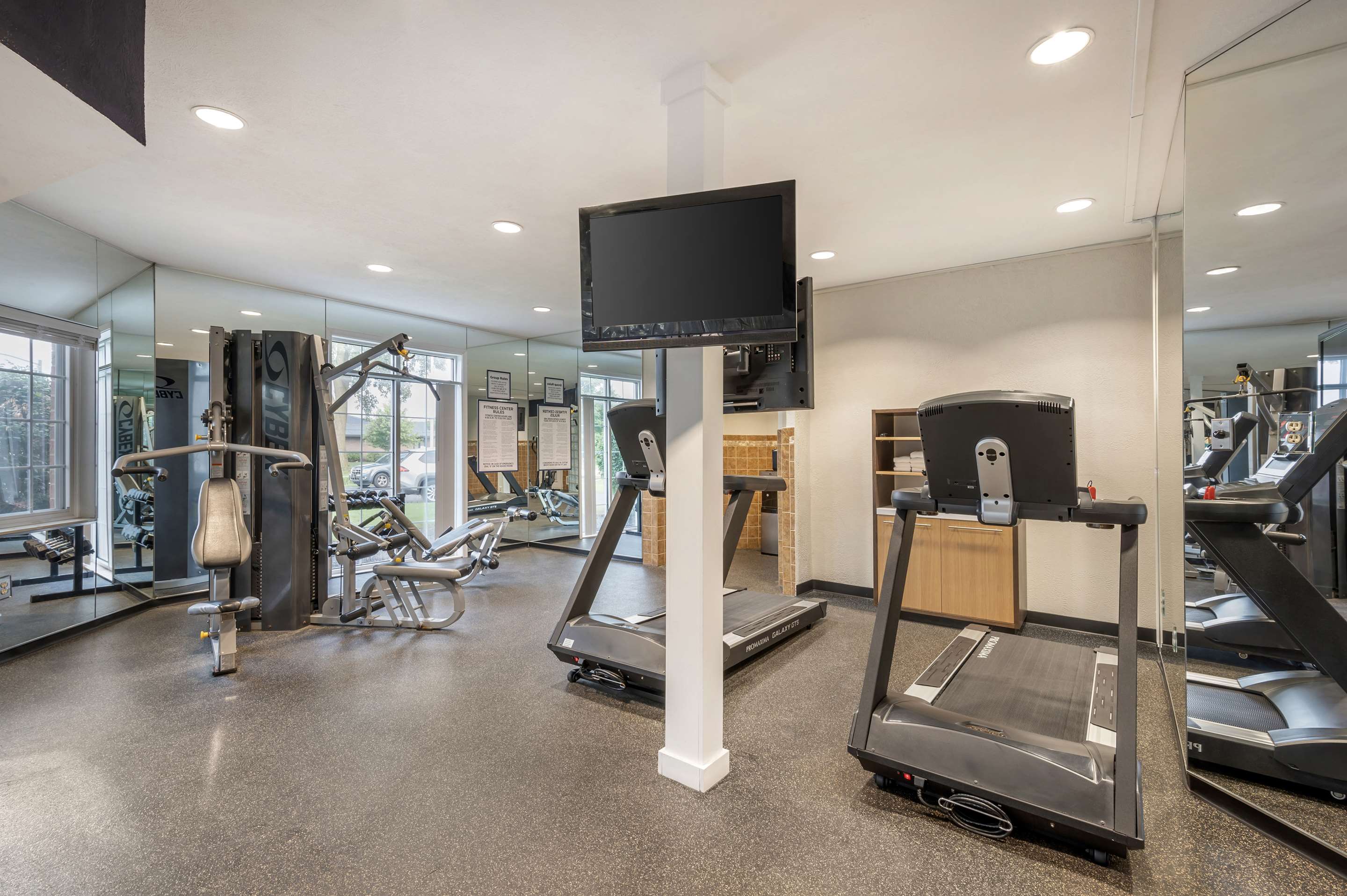 Health club fitness center gym