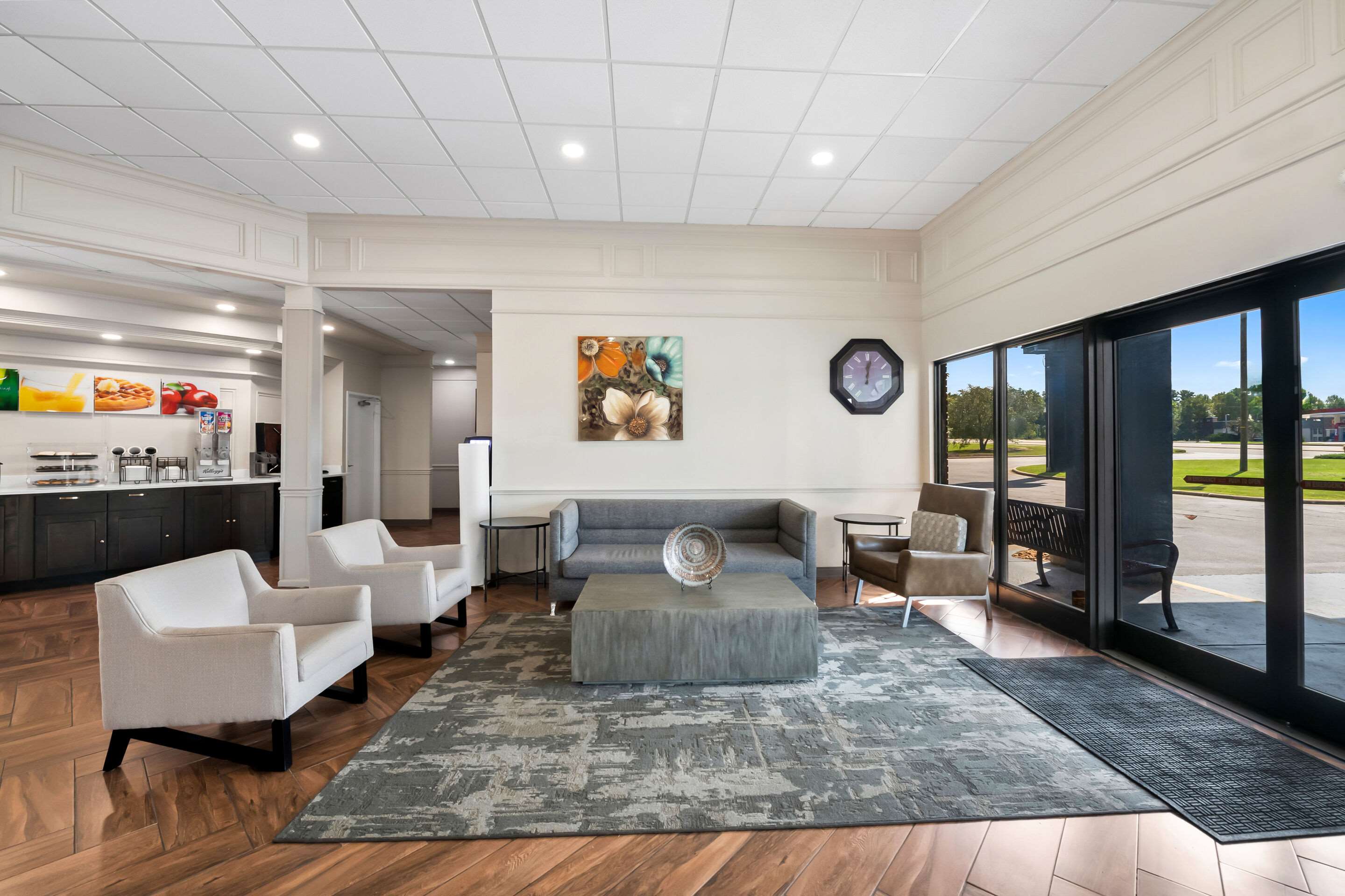 Hotel lobby