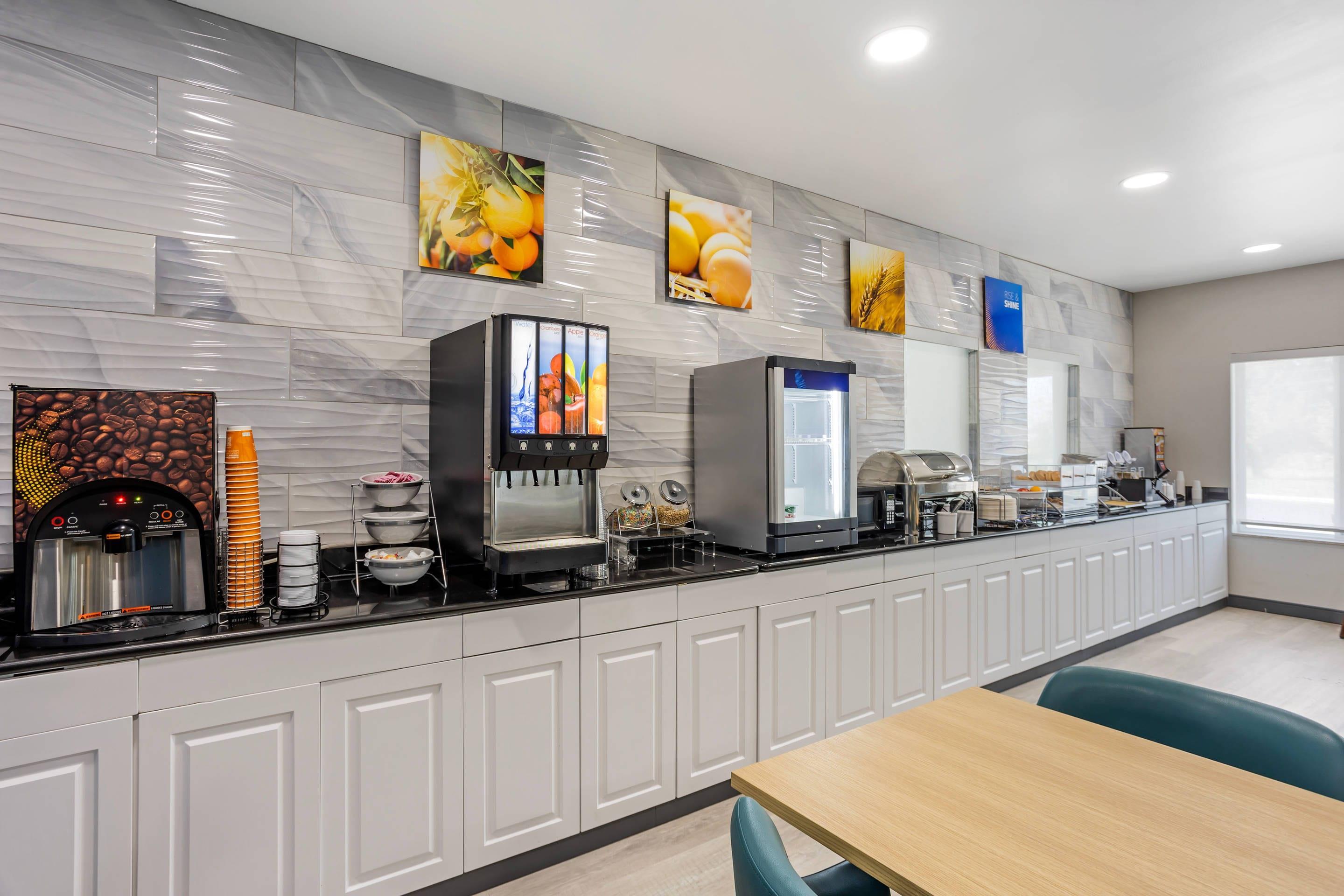 Breakfast area | Comfort Inn & Suites Harrisburg-Hershey North