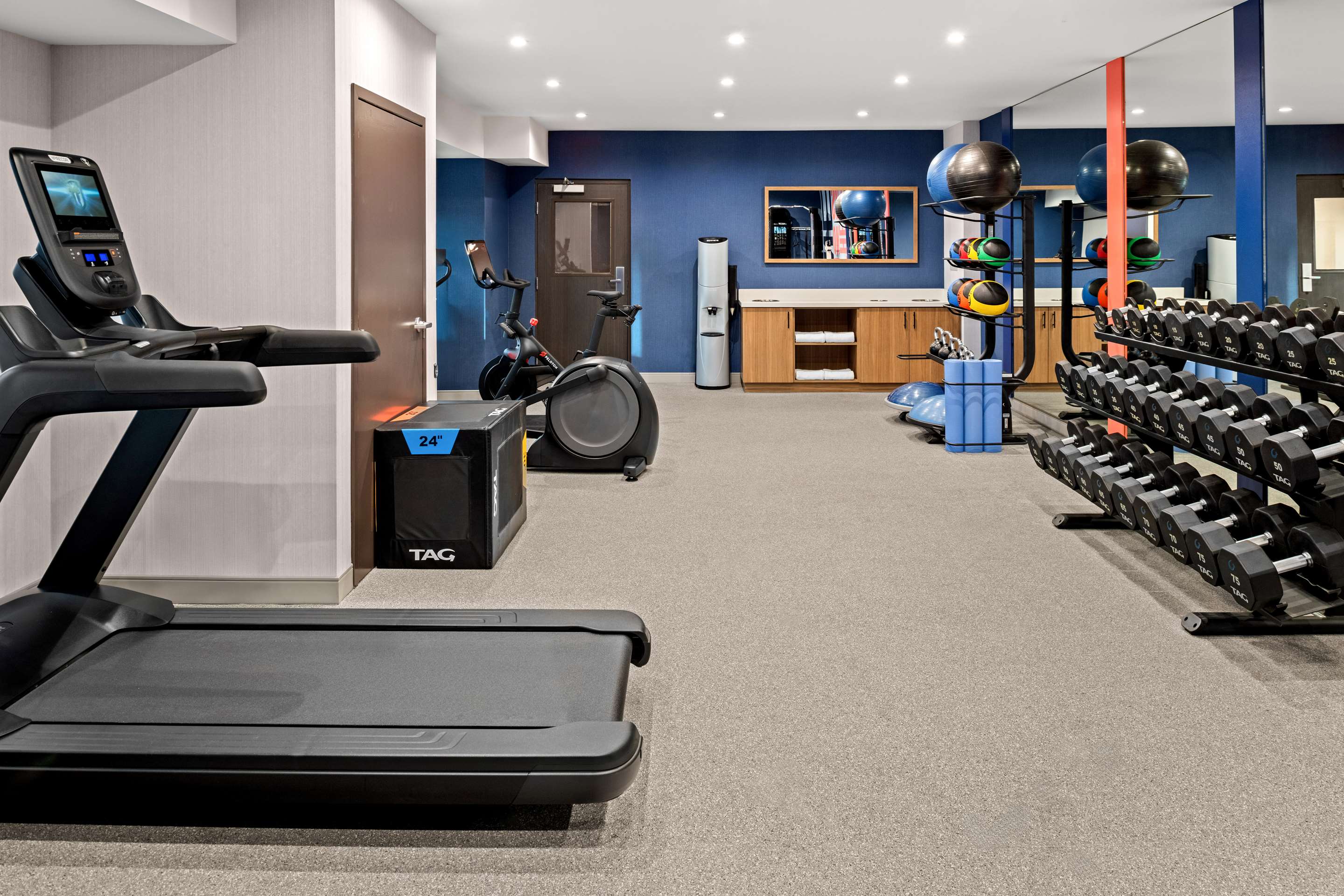 Health club fitness center gym