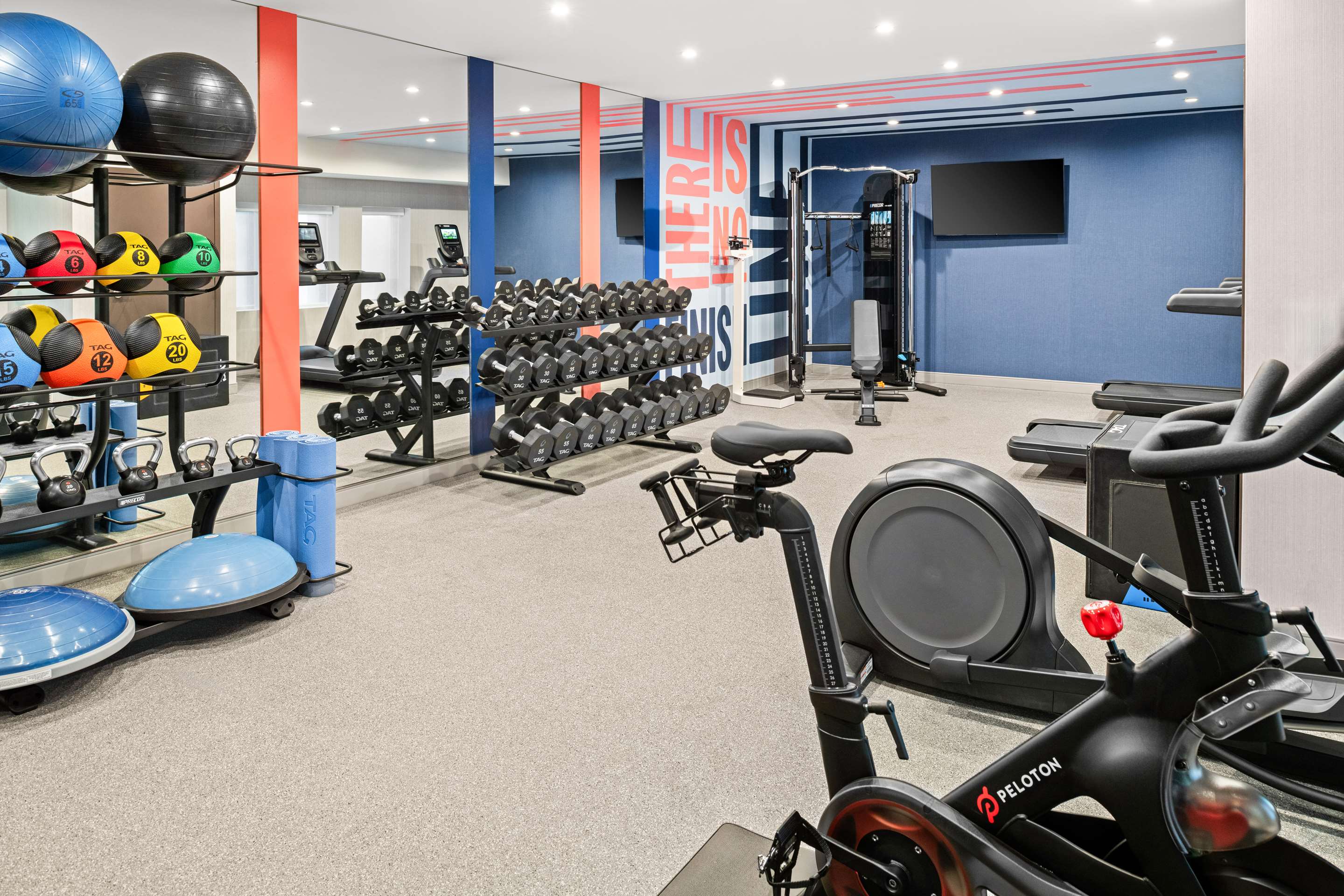 Health club fitness center gym