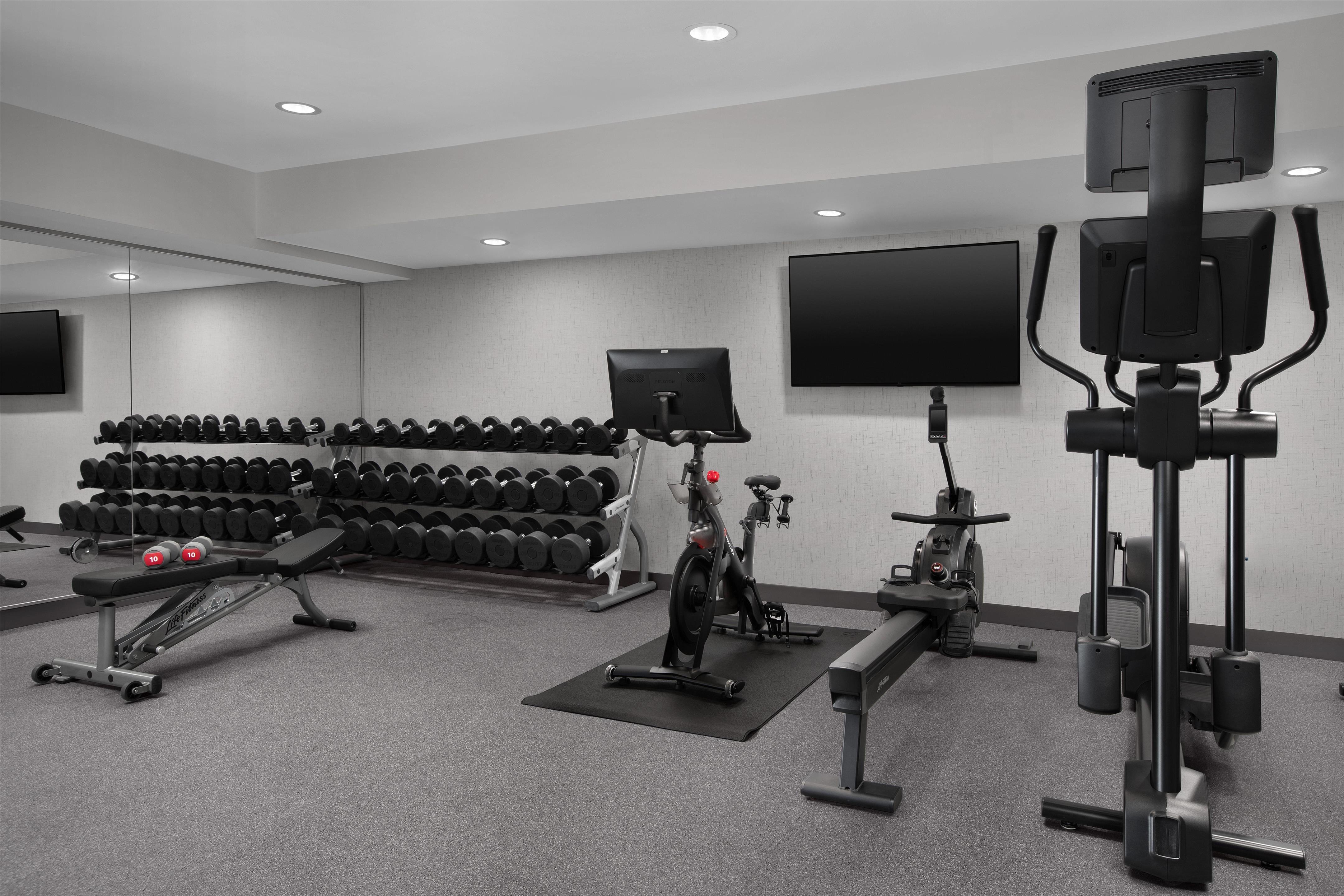 Health club fitness center gym