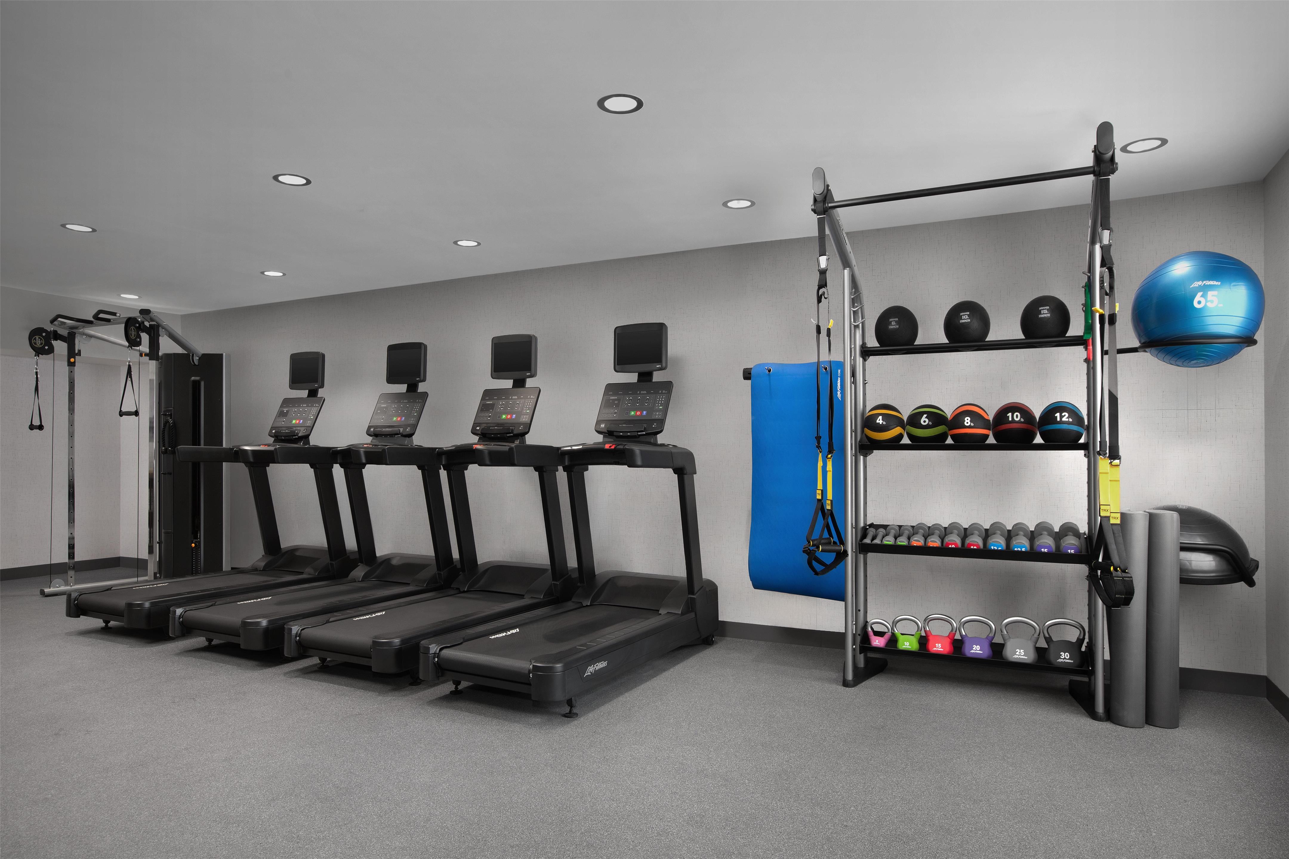 Health club fitness center gym