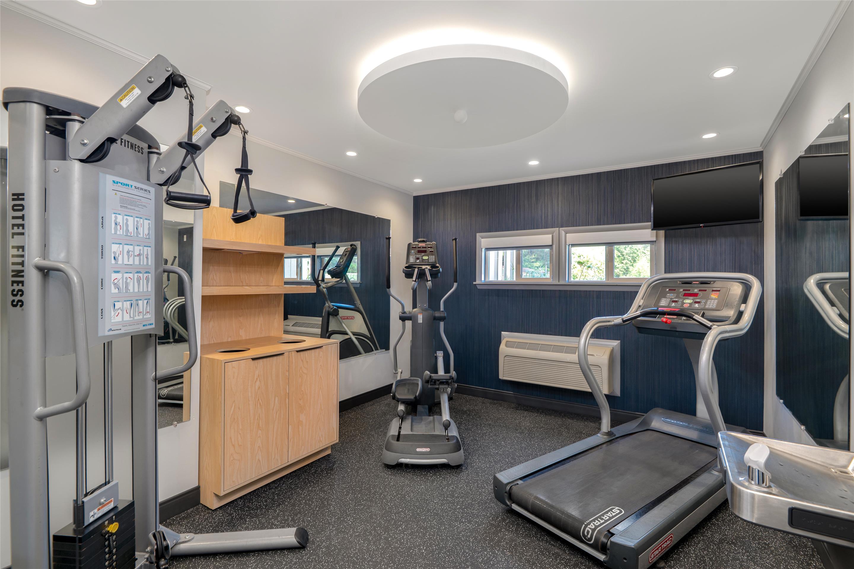 Health club fitness center gym