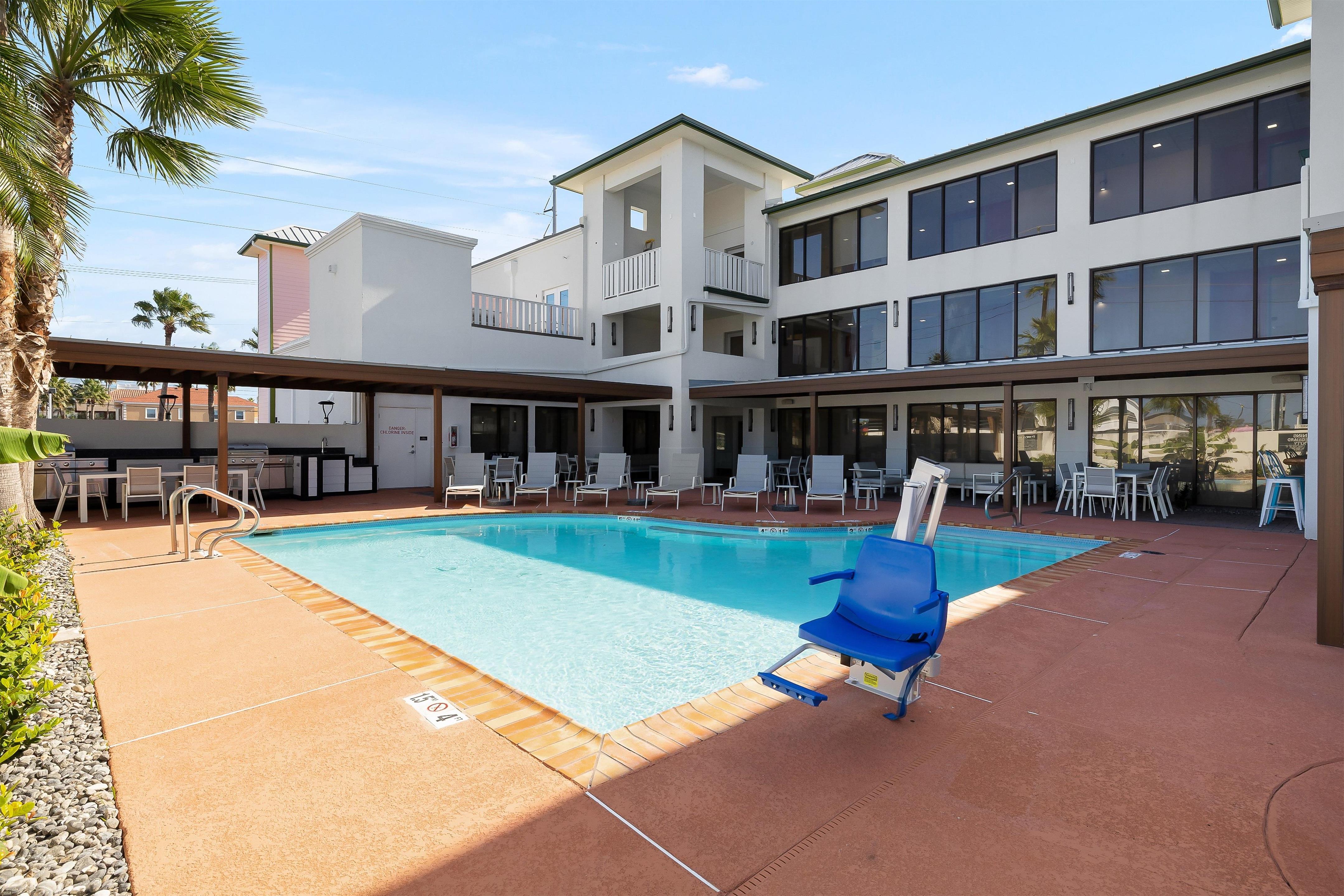 Pool | Home2 Suites by Hilton South Padre Island