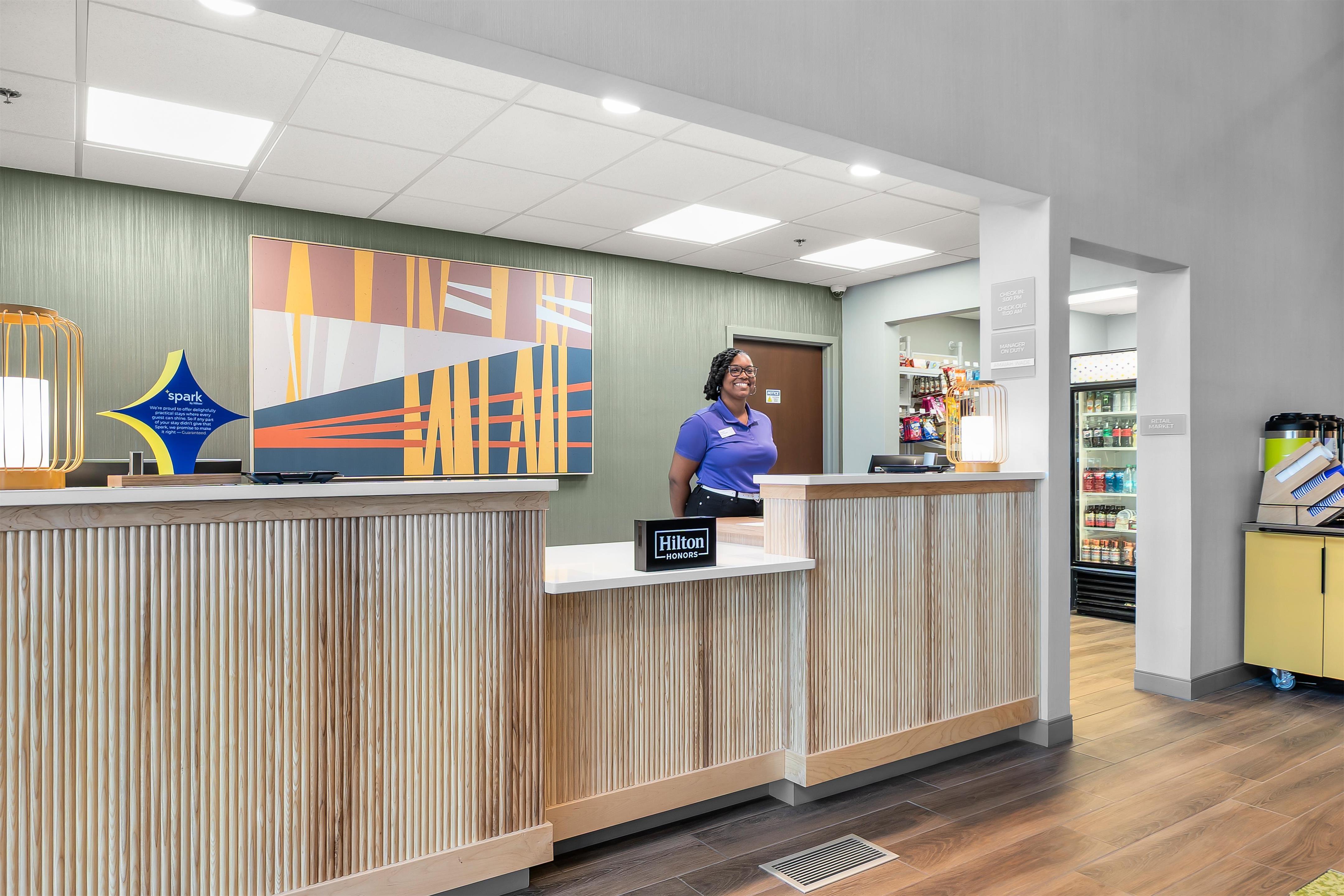 Reception | Spark by Hilton Paducah