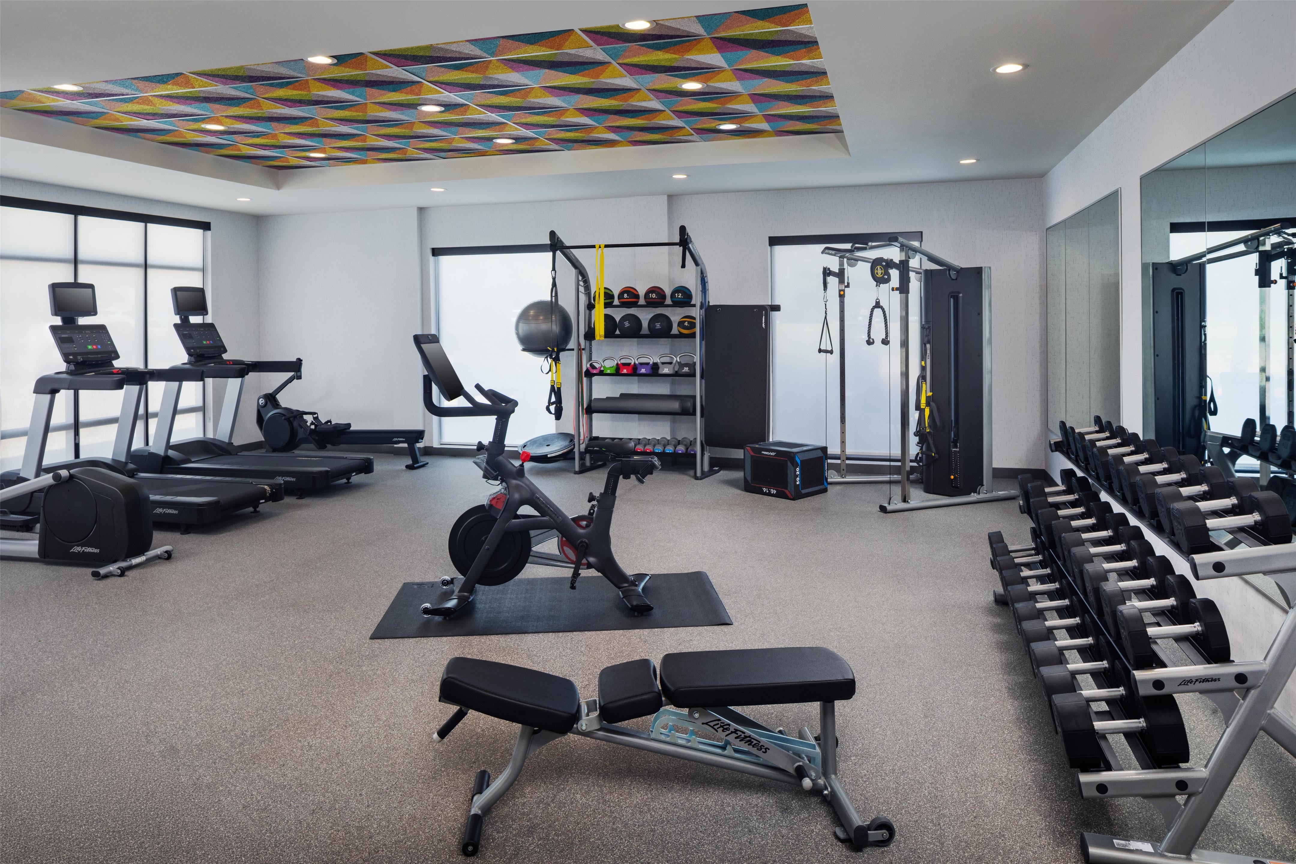 Health club fitness center gym | Home2 Suites By Hilton Tyler