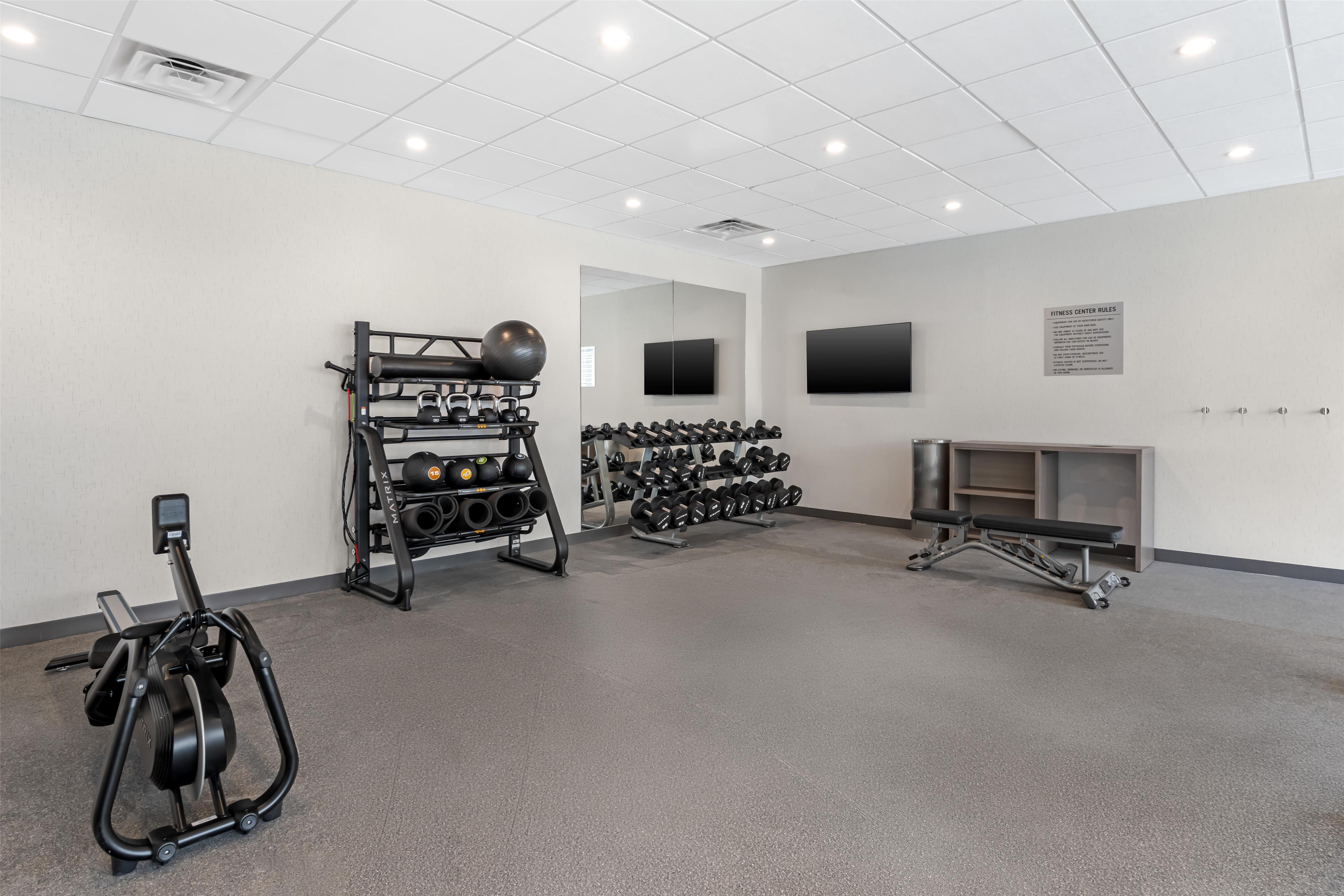 Health club fitness center gym | Home2 Suites by Hilton Ruston