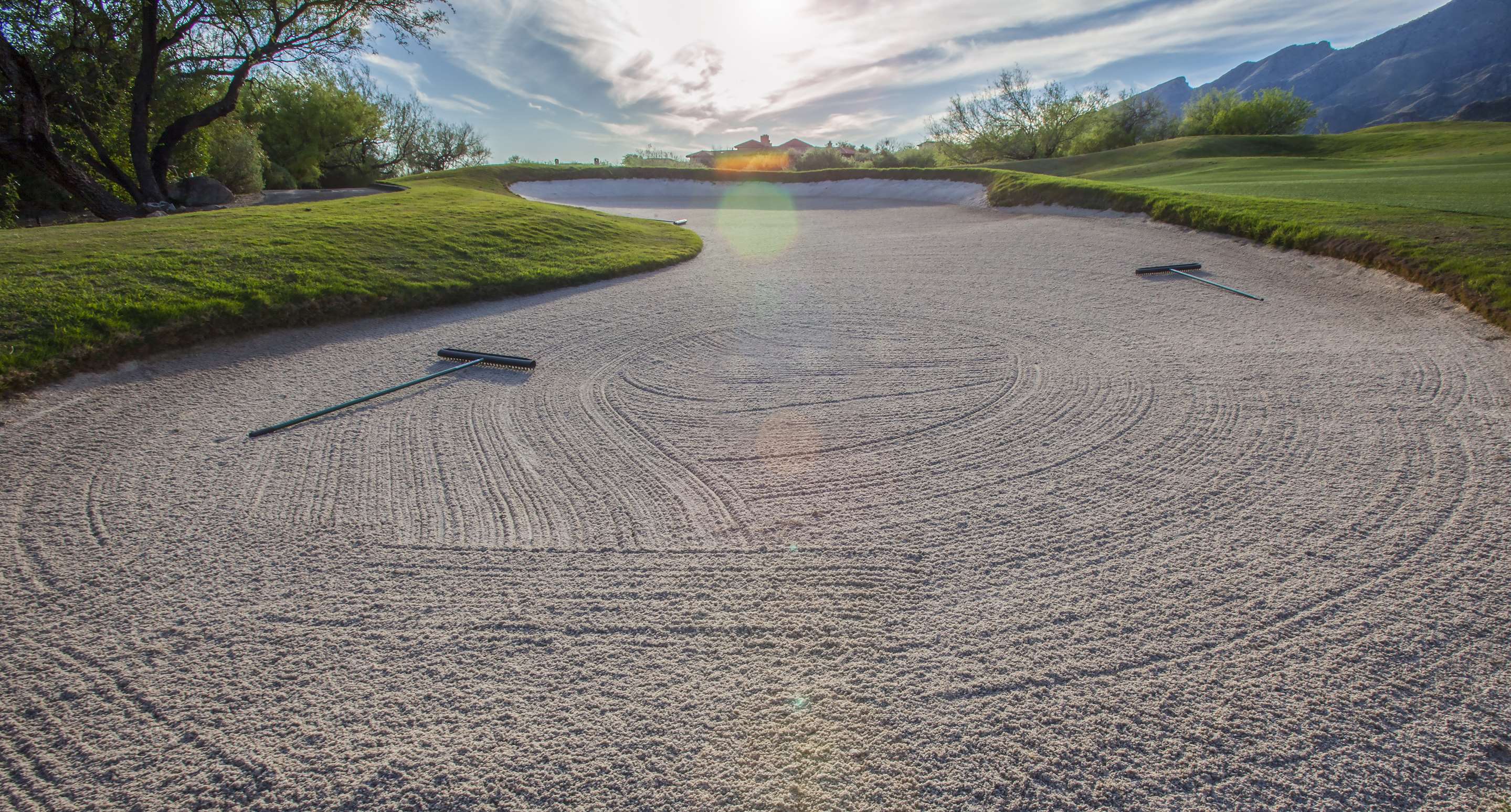 Canyon Course - 7th Hole Bunker | The Lodge at Ventana Canyon