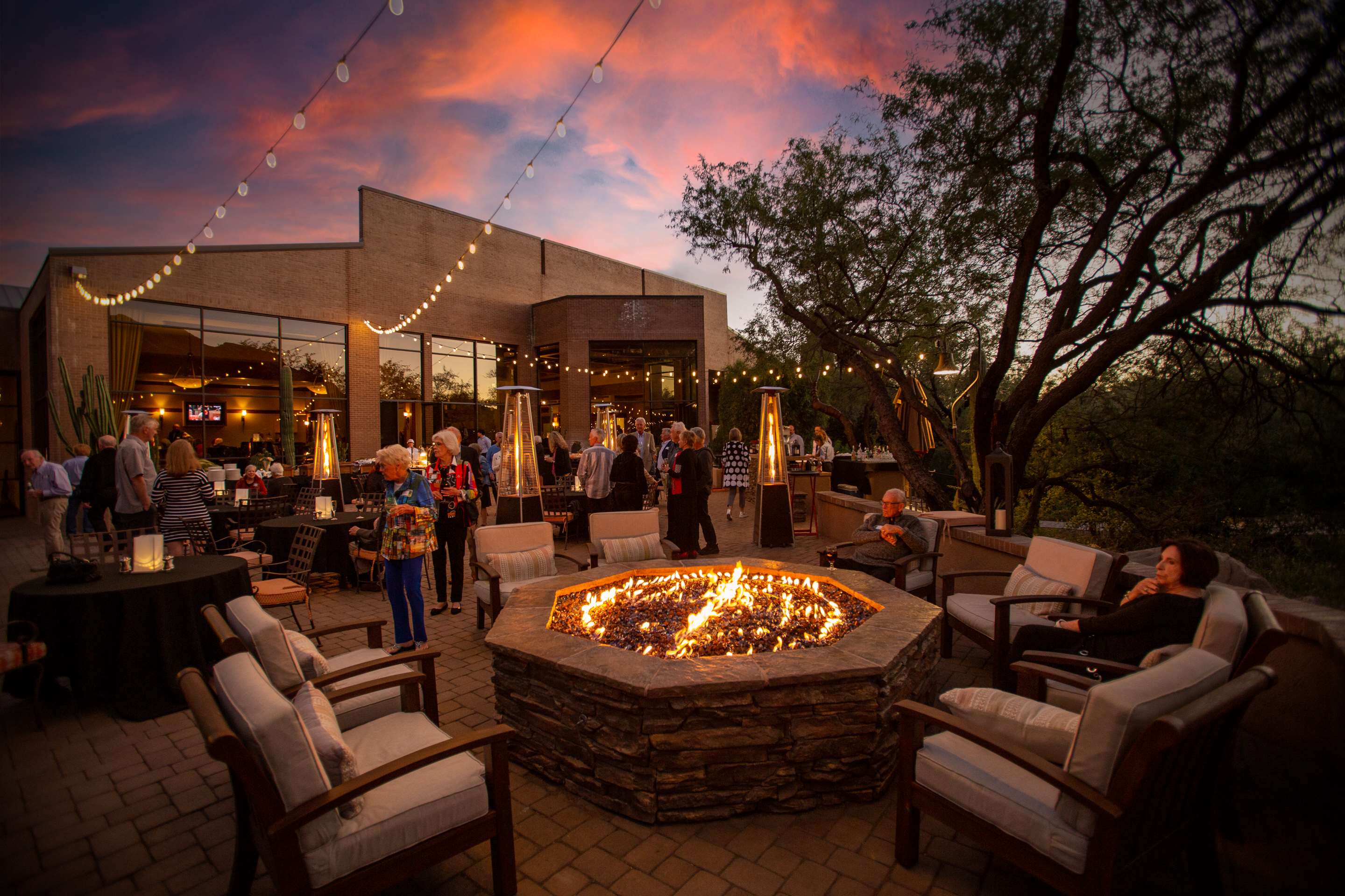 Sabino Patio Firepit | The Lodge at Ventana Canyon