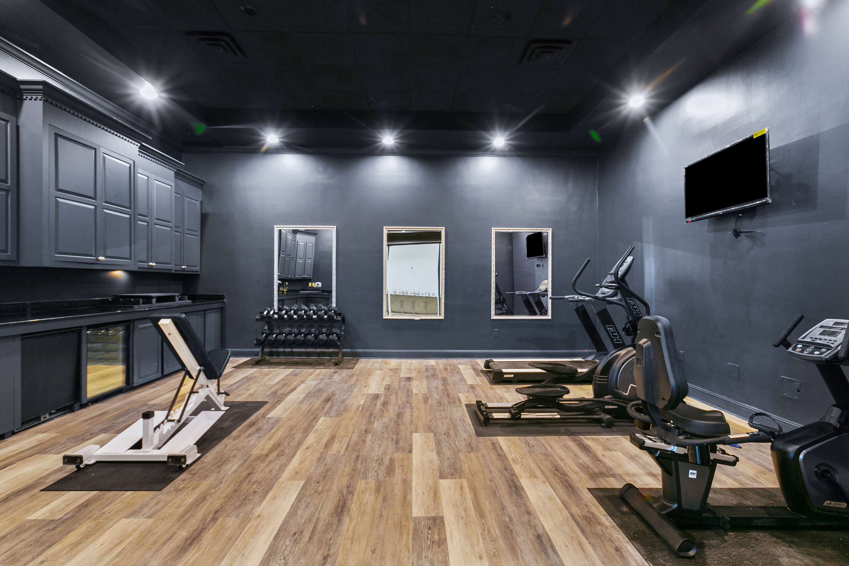 Health club fitness center gym | Mulberry, a Wyndham Hotel