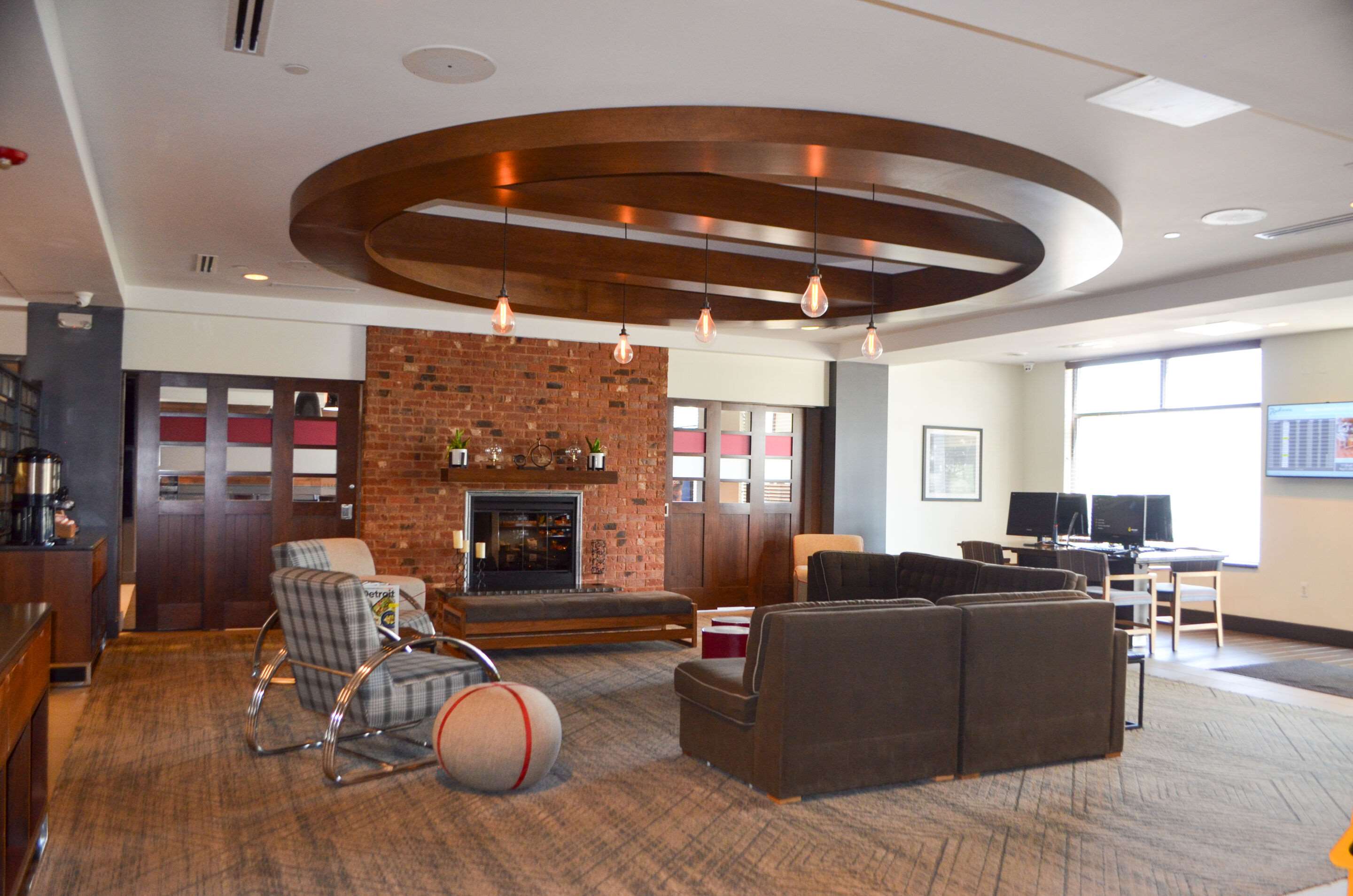 Hotel lobby