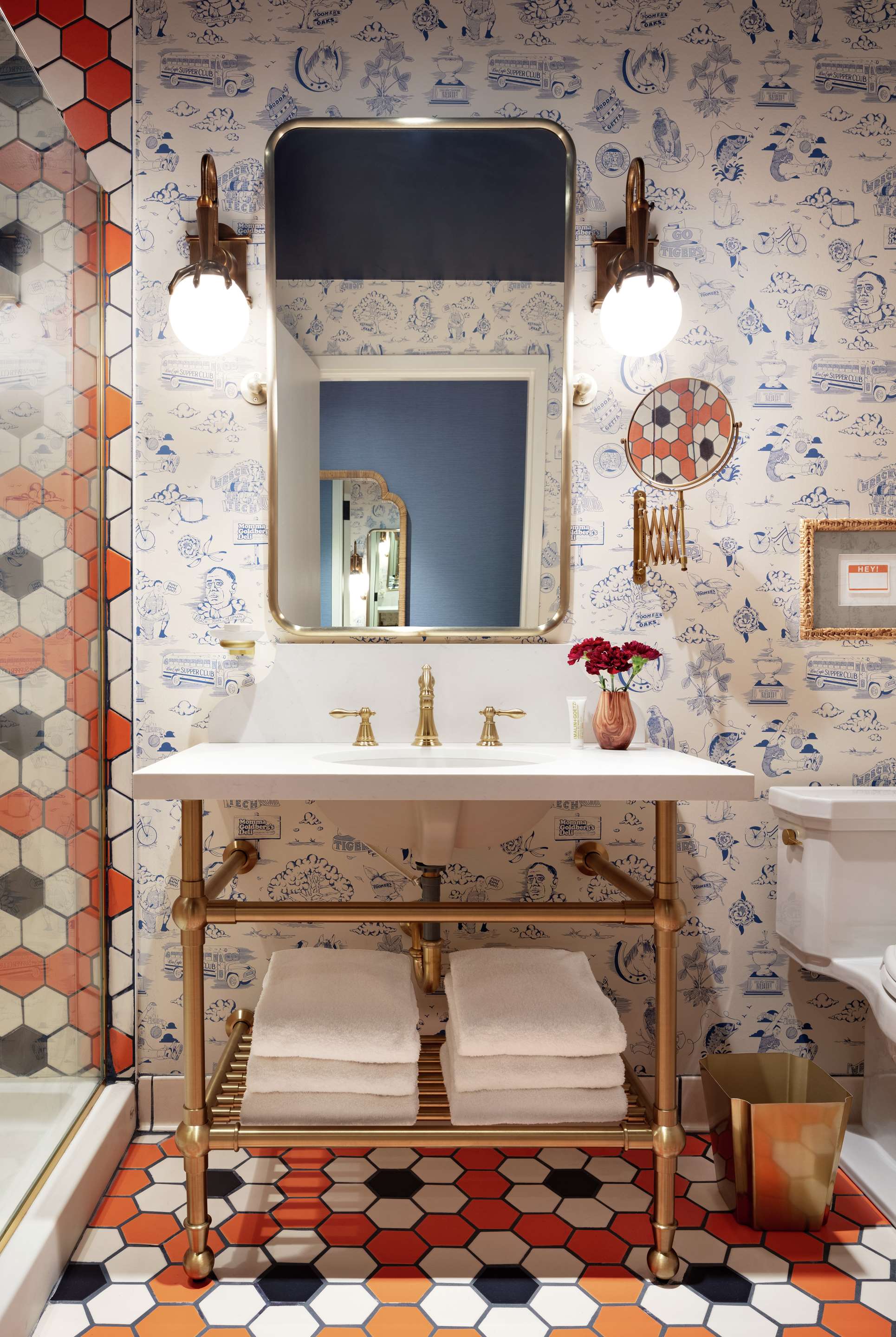 Guest room bath | Graduate Auburn