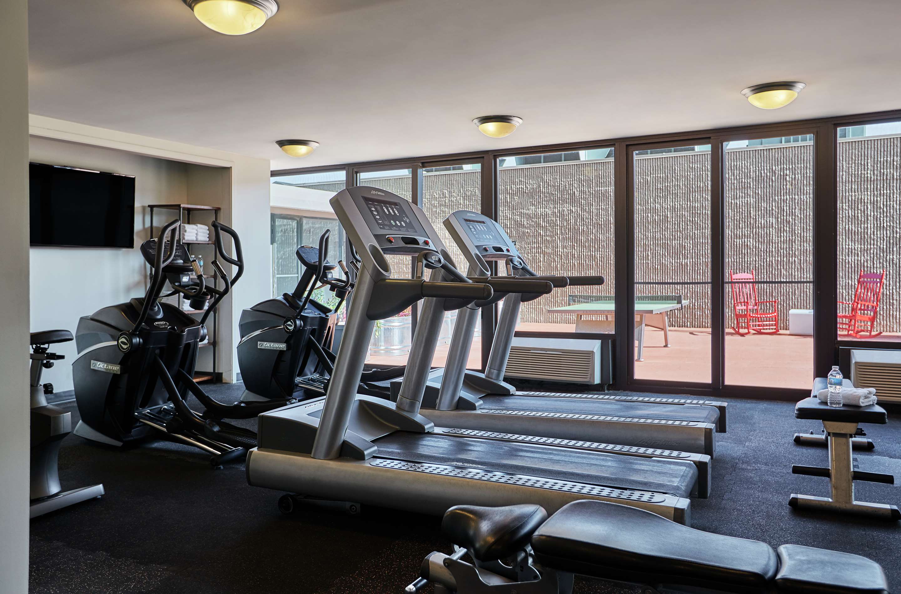Health club fitness center gym