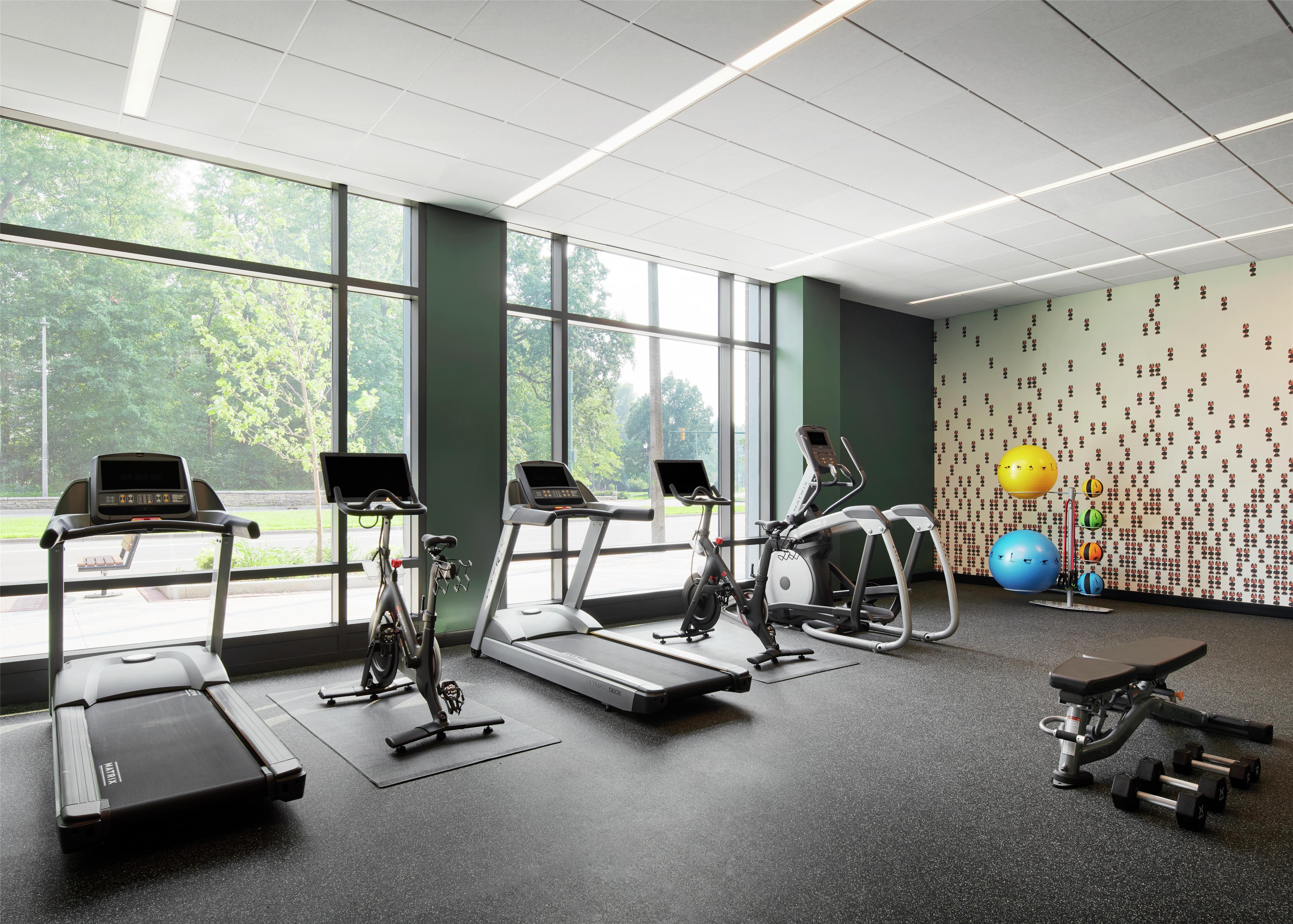Health club fitness center gym | Graduate by Hilton East Lansing