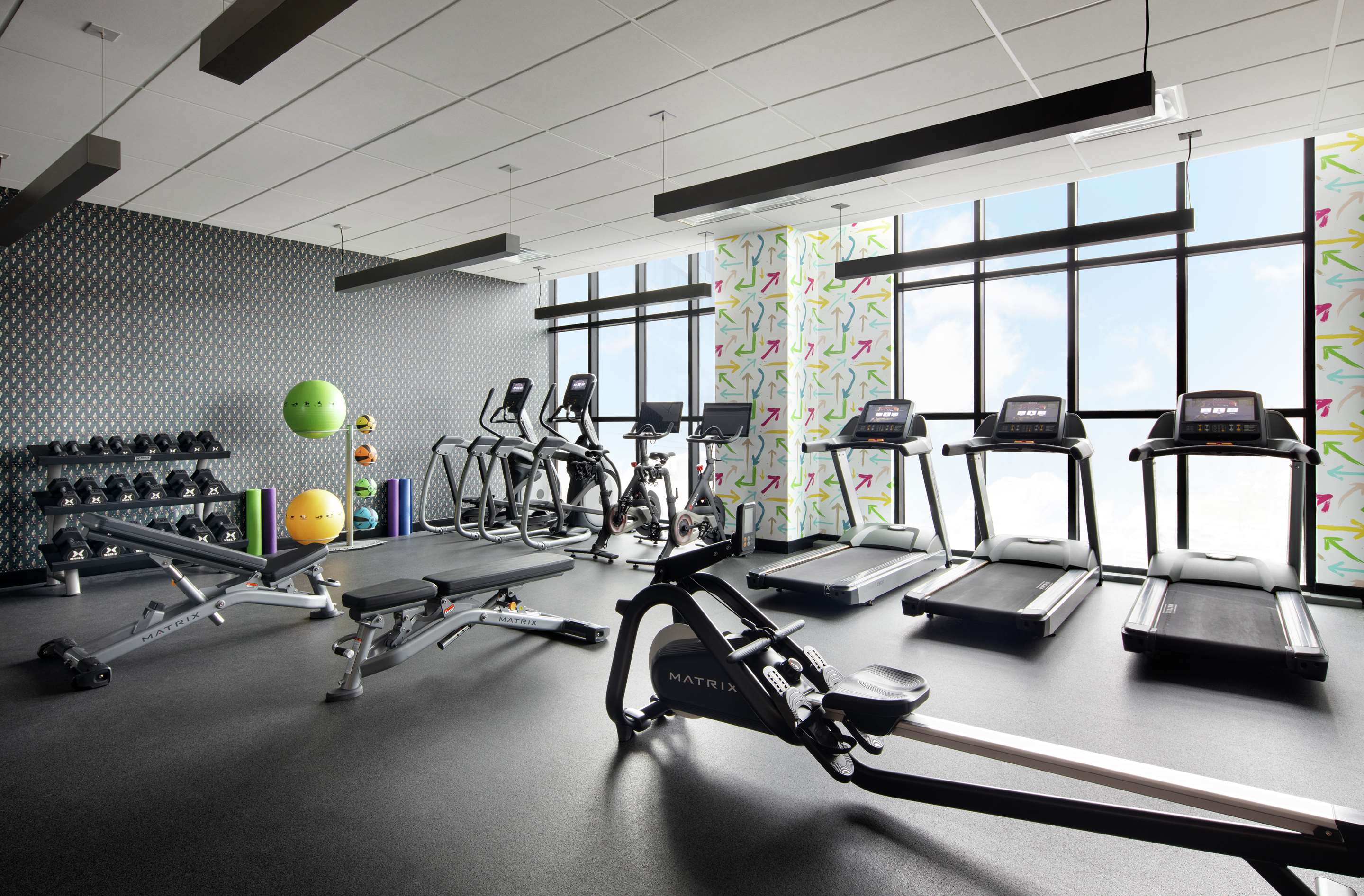 Health club fitness center gym | Graduate by Hilton Nashville
